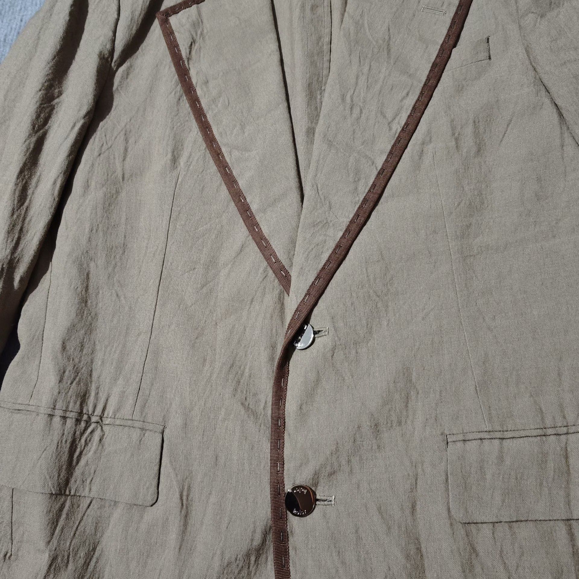 Kolor Kolor 12ss Brown Suit Jacket Size US M / EU 48-50 / 2 - 4 Thumbnail