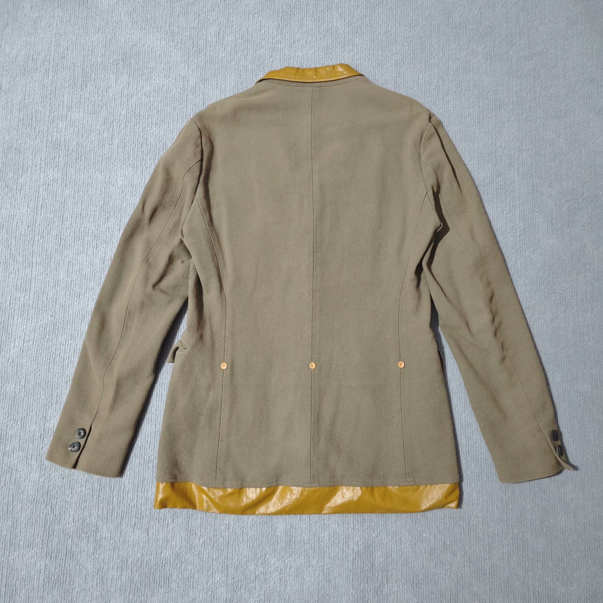 Kolor Kolor 12FW Earth Tone Patchwork Suit Jacket Size US M / EU 48-50 / 2 - 2 Thumbnail