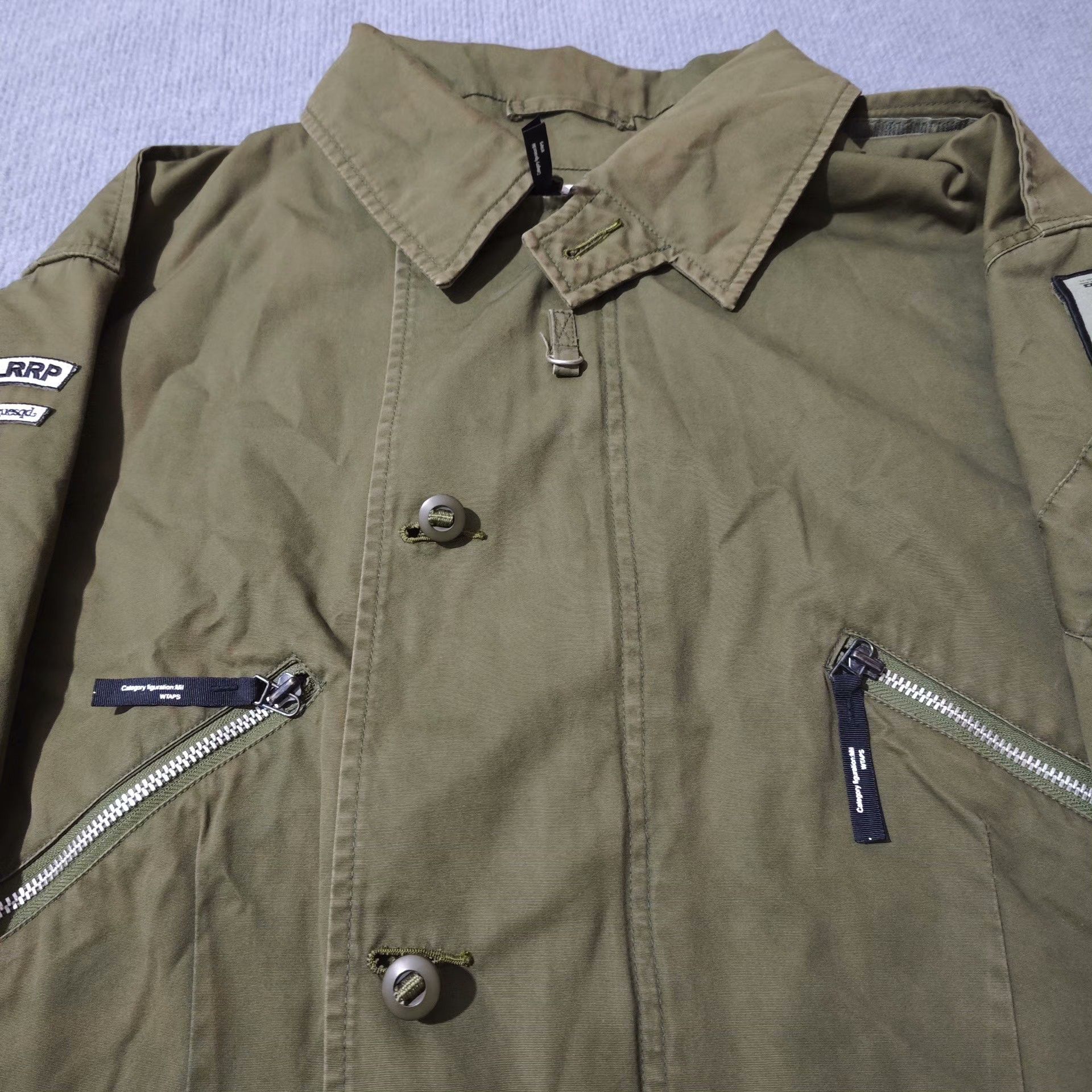 Wtaps Wtaps x Bape 99AW MK3 Military Jacket Size US XL / EU 56 / 4 - 5 Thumbnail
