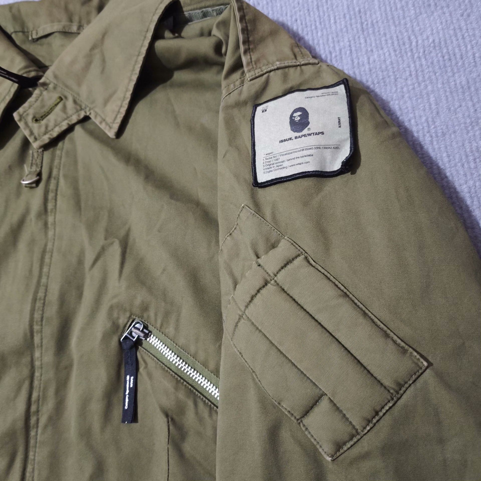 Wtaps Wtaps x Bape 99AW MK3 Military Jacket Size US XL / EU 56 / 4 - 4 Thumbnail