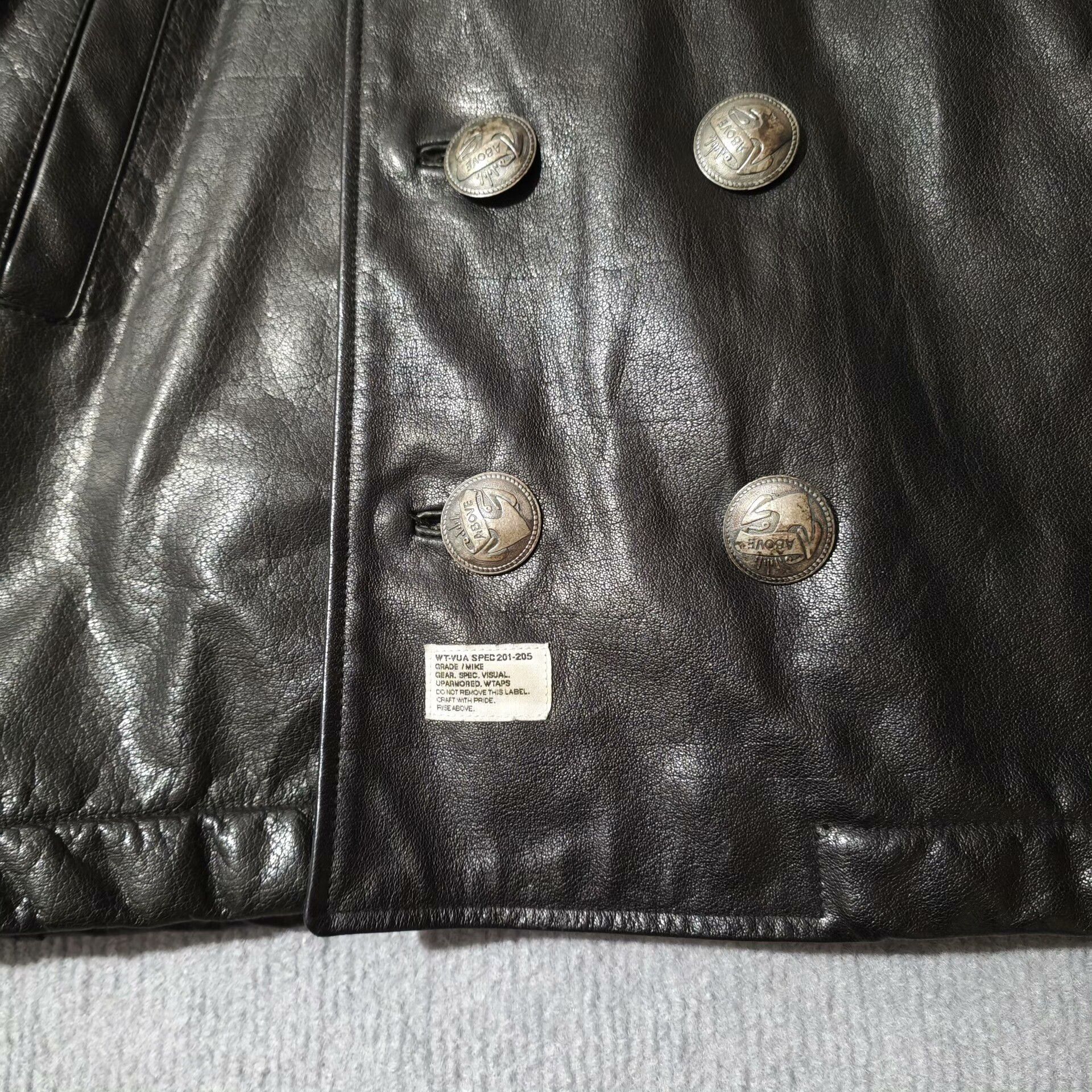 Wtaps Wtaps 07AW Black Leather Jacket Size US M / EU 48-50 / 2 - 3 Thumbnail