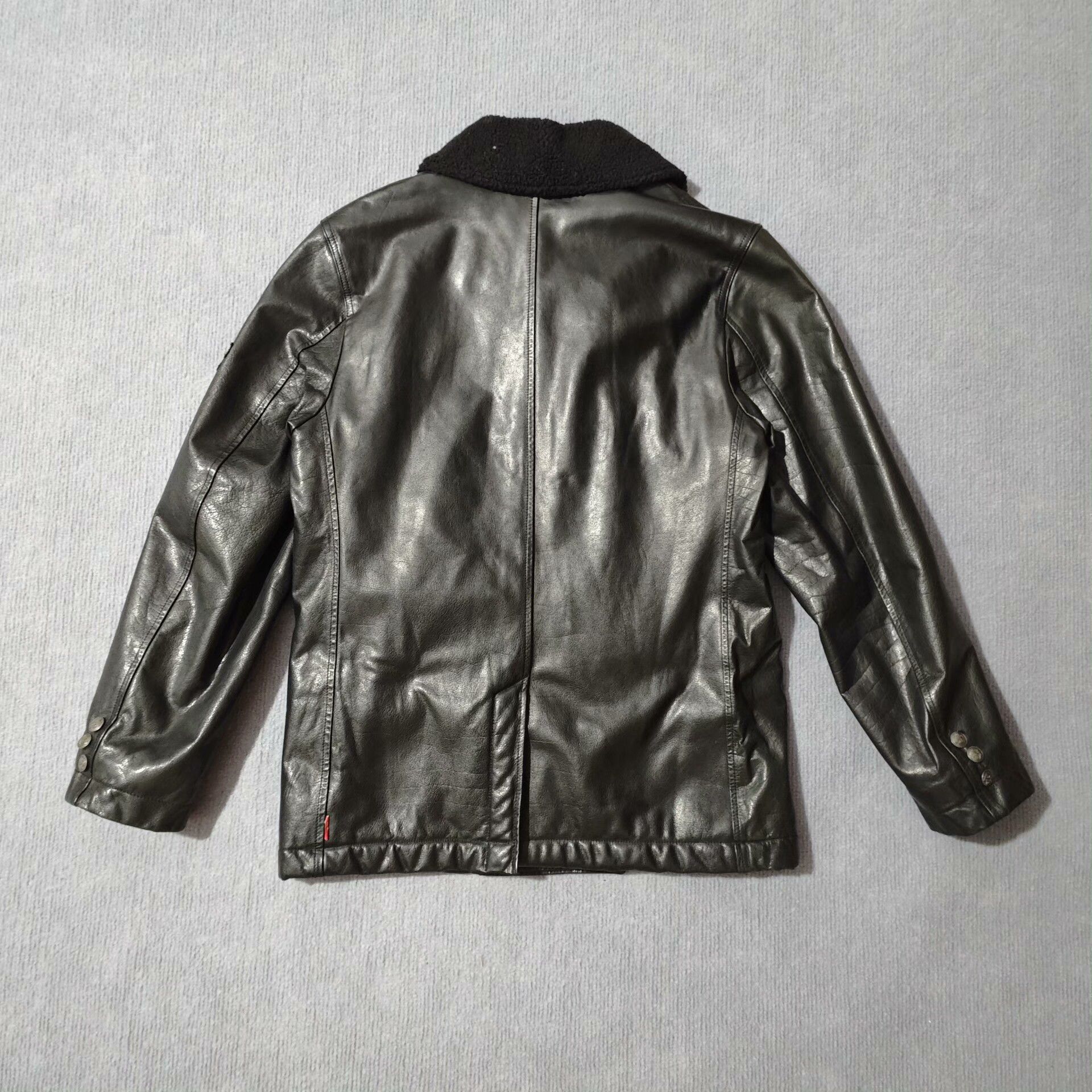 Wtaps Wtaps 07AW Black Leather Jacket Size US M / EU 48-50 / 2 - 2 Thumbnail