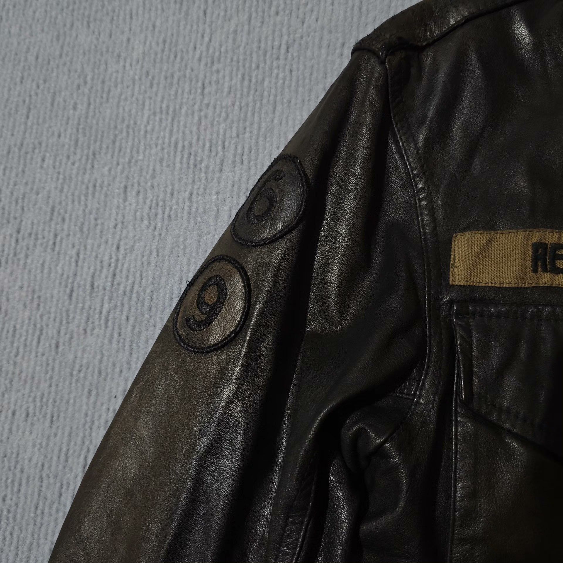 Wtaps Wtaps 08aw Red Dawn M65 Leather Jacket Size US S / EU 44-46 / 1 - 5 Thumbnail