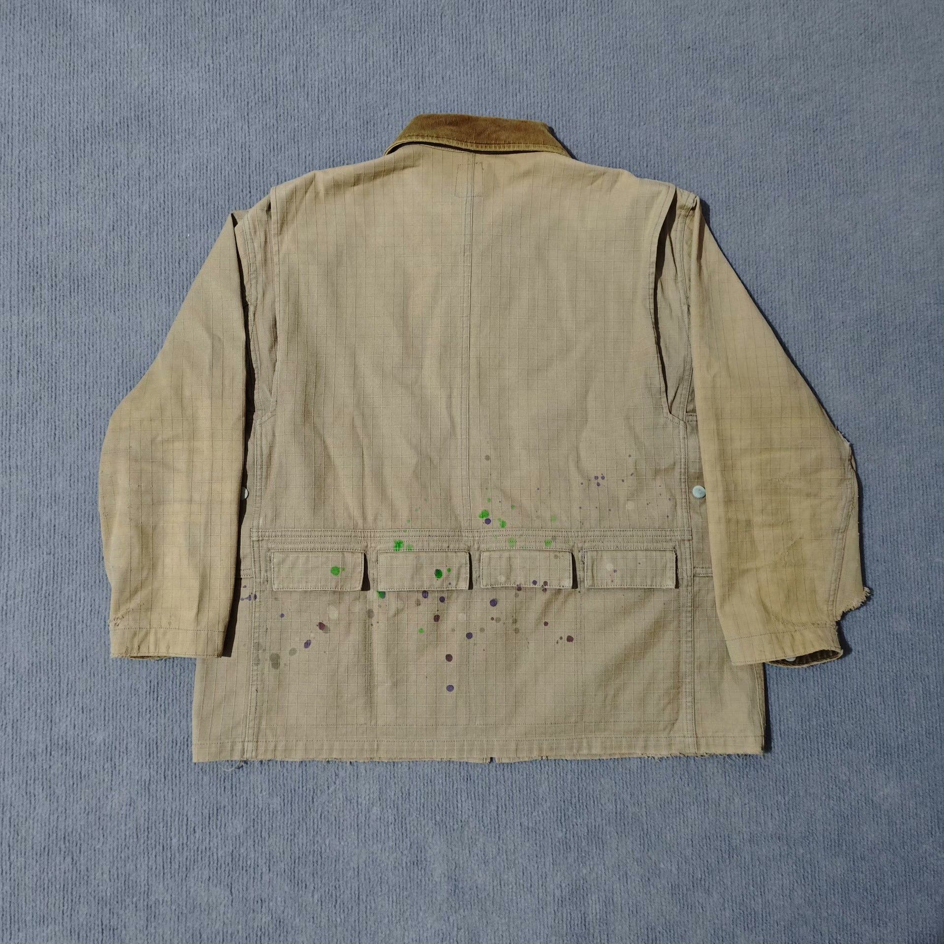 Undercover Undercover Vintage Khaki Barn Jacket Size US M / EU 48-50 / 2 - 2 Thumbnail