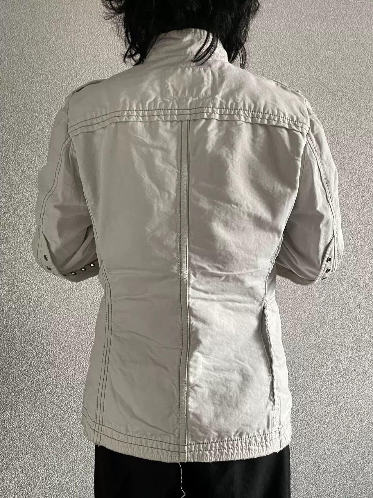 Marithe + Francois Girbaud Marithe+Francois Girbaud Double-Breasted Military Jacket Size US L / EU 52-54 / 3 - 6 Thumbnail
