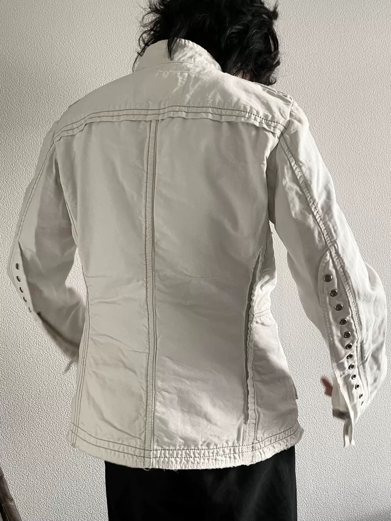 Marithe + Francois Girbaud Marithe+Francois Girbaud Double-Breasted Military Jacket Size US L / EU 52-54 / 3 - 4 Thumbnail