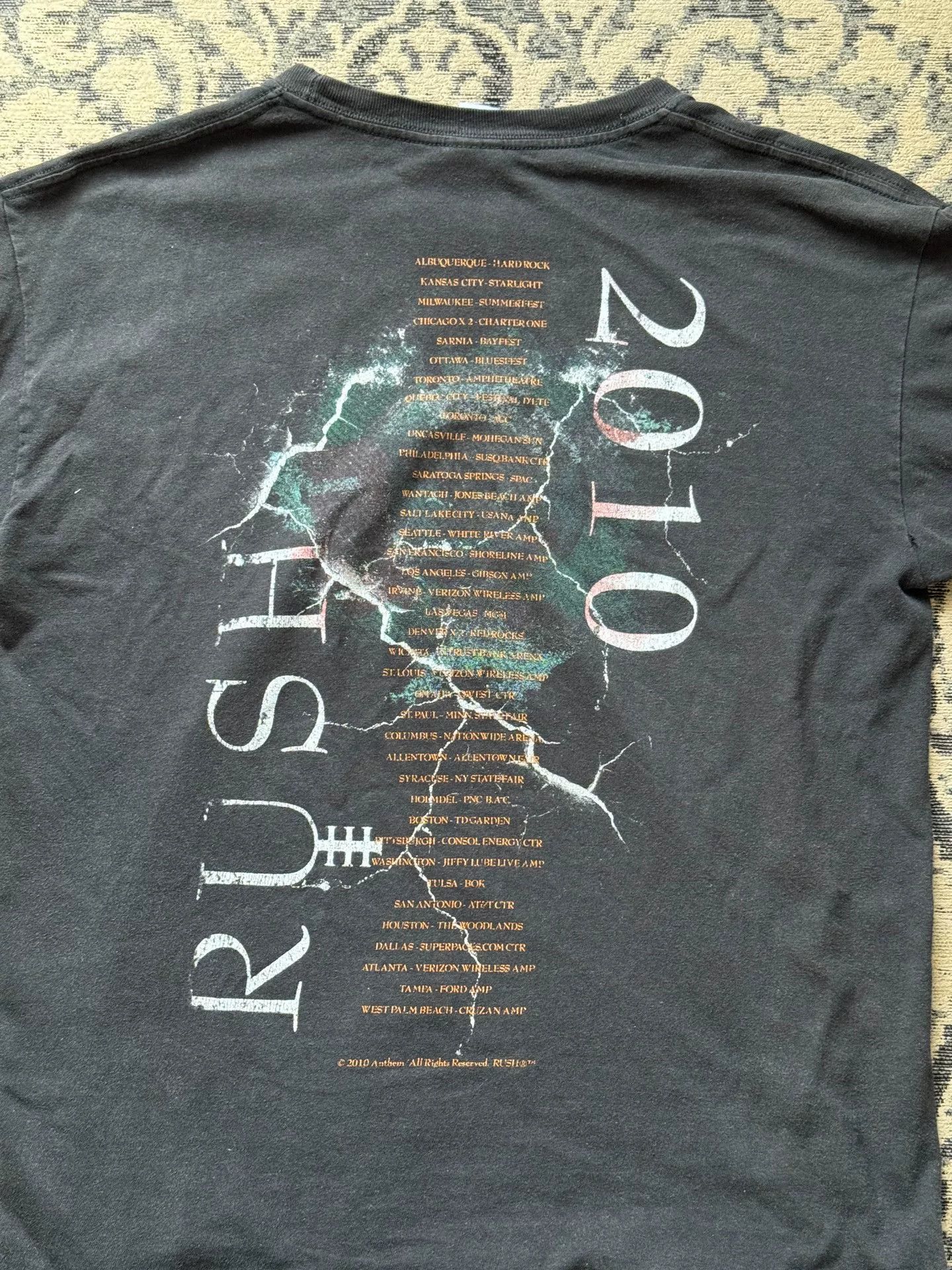 Vintage Vintage Rush Band Tee Size US M / EU 48-50 / 2 - 5 Thumbnail