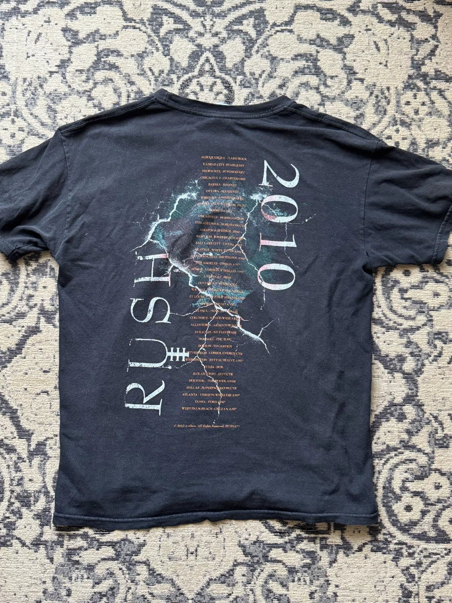 Vintage Vintage Rush Band Tee Size US M / EU 48-50 / 2 - 4 Thumbnail