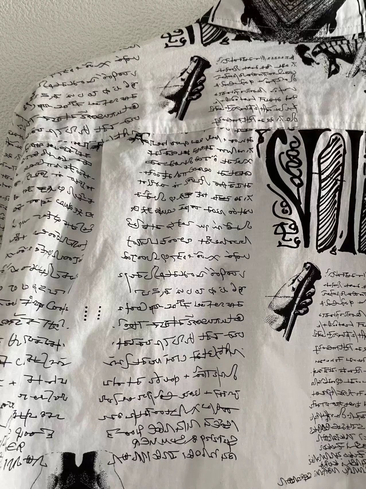 Issey Miyake Issey Miyake 03ss Newspaper Shirt Size US M / EU 48-50 / 2 - 7 Thumbnail