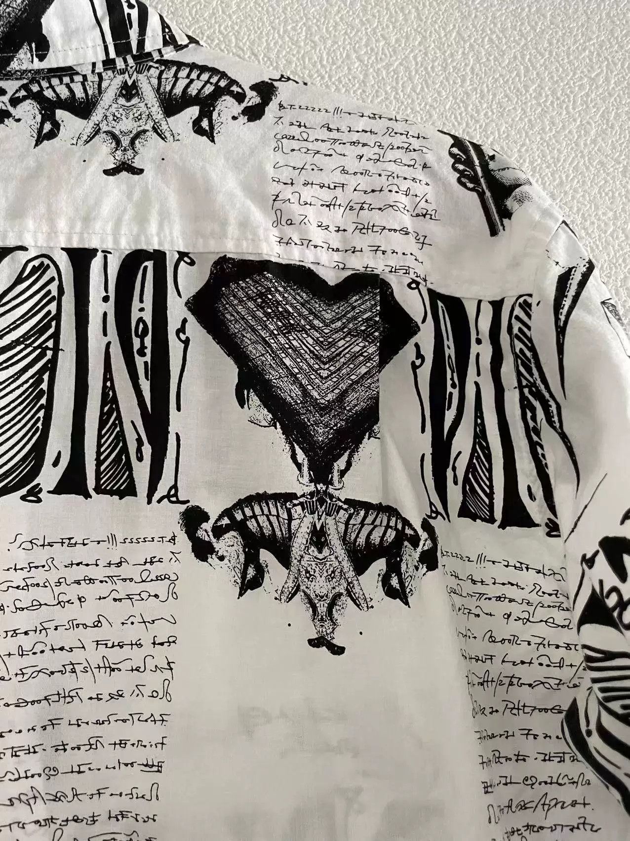Issey Miyake Issey Miyake 03ss Newspaper Shirt Size US M / EU 48-50 / 2 - 3 Thumbnail