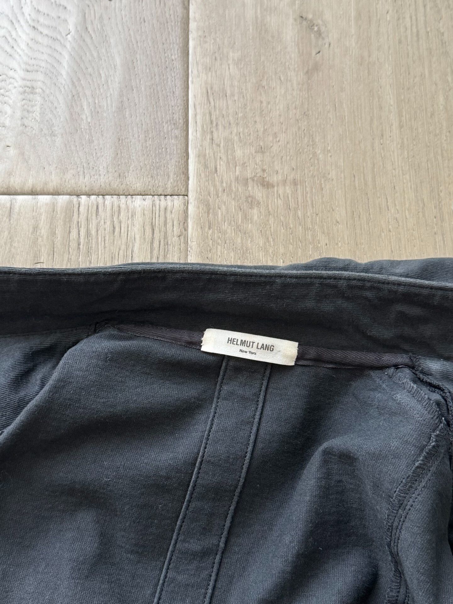 Helmut Lang Helmut Lang Diagonal Zip Biker Jacket Size US S / EU 44-46 / 1 - 5 Thumbnail