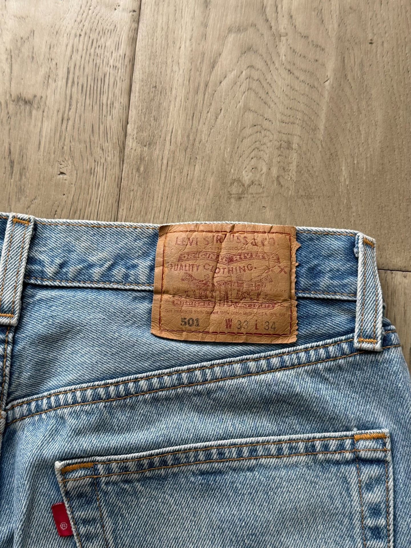 Levi's Vintage Levis 501 Jeans Size US 33 - 5 Thumbnail
