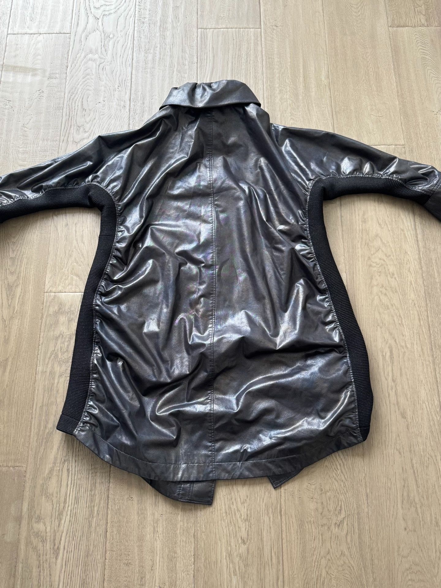 Issey Miyake Issey Miyake Patchwork Leather Trench Coat Size US S / EU 44-46 / 1 - 6 Thumbnail