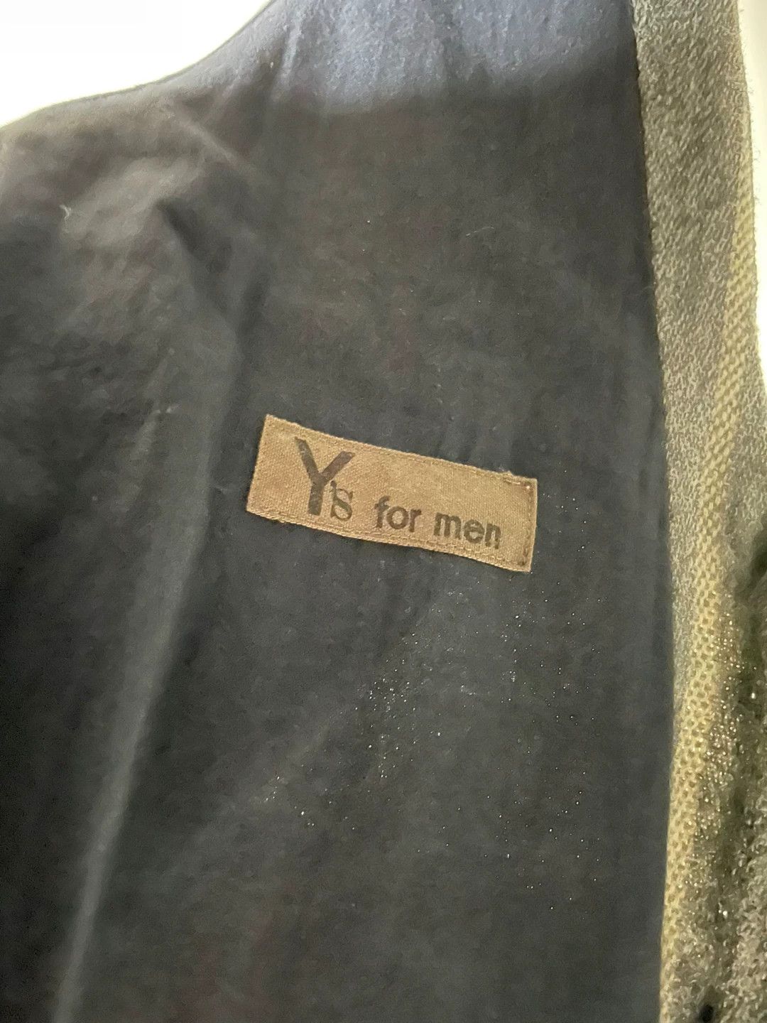 Yohji Yamamoto Yohji Yamamoto Ys Men's Shawl Collar Vest Size US L / EU 52-54 / 3 - 5 Thumbnail