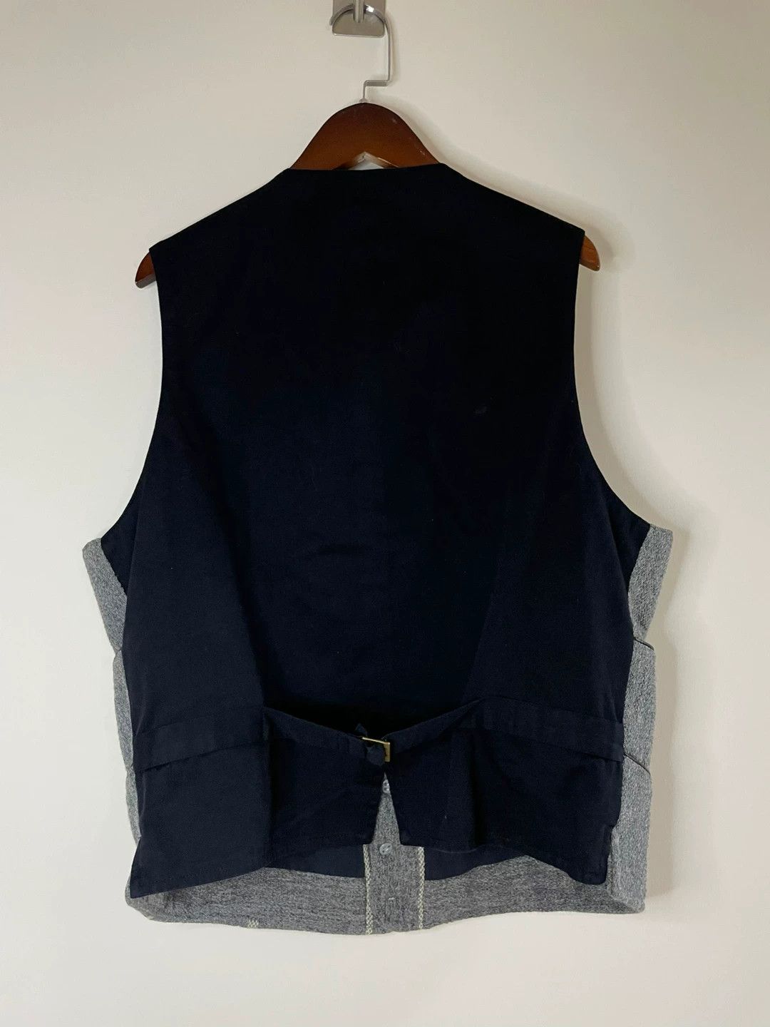 Yohji Yamamoto Yohji Yamamoto Ys Men's Shawl Collar Vest Size US L / EU 52-54 / 3 - 2 Thumbnail