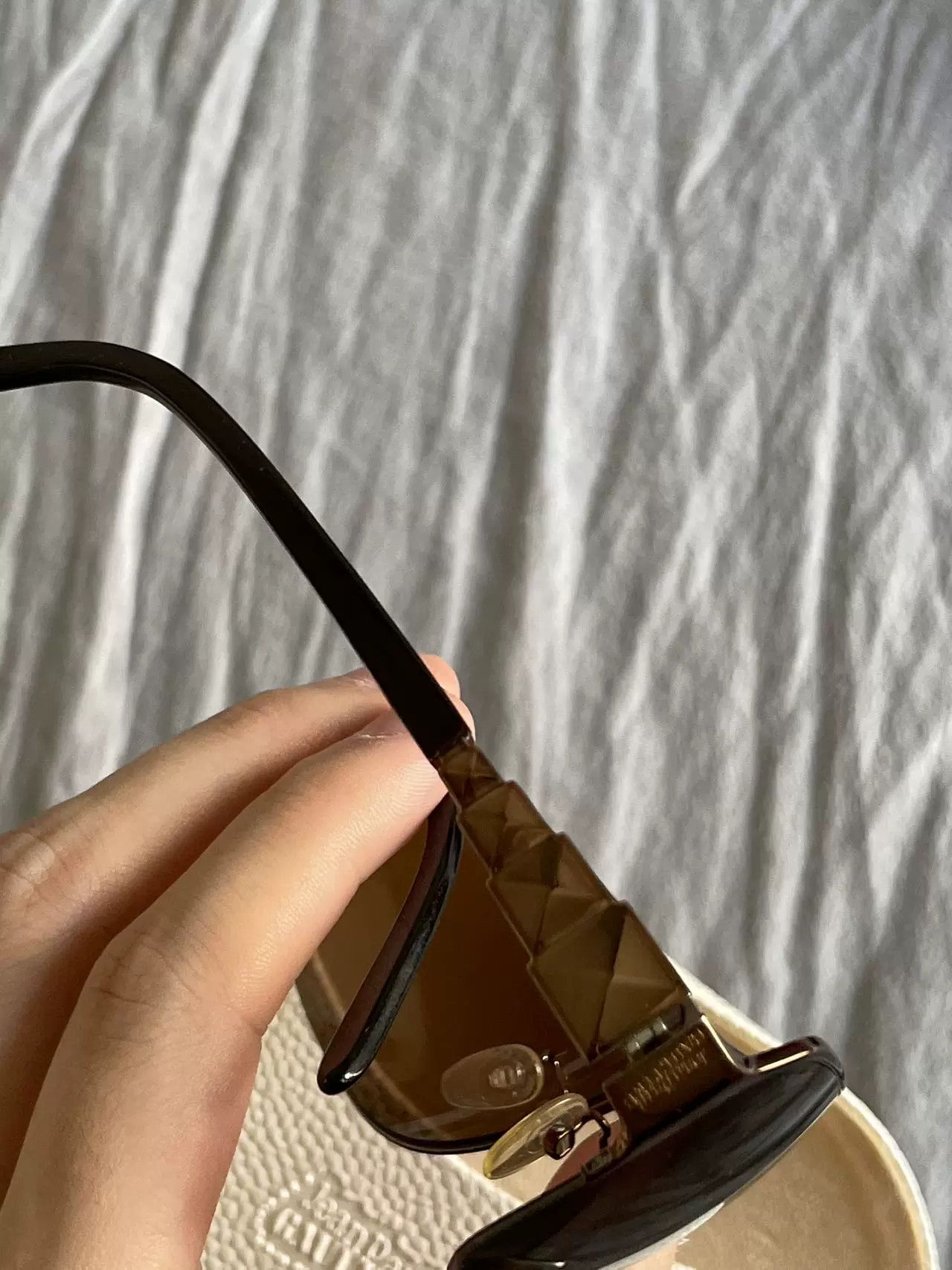 Jean Paul Gaultier Jean Paul Gaultier Amber Rivet Sunglasses Size ONE SIZE - 5 Thumbnail