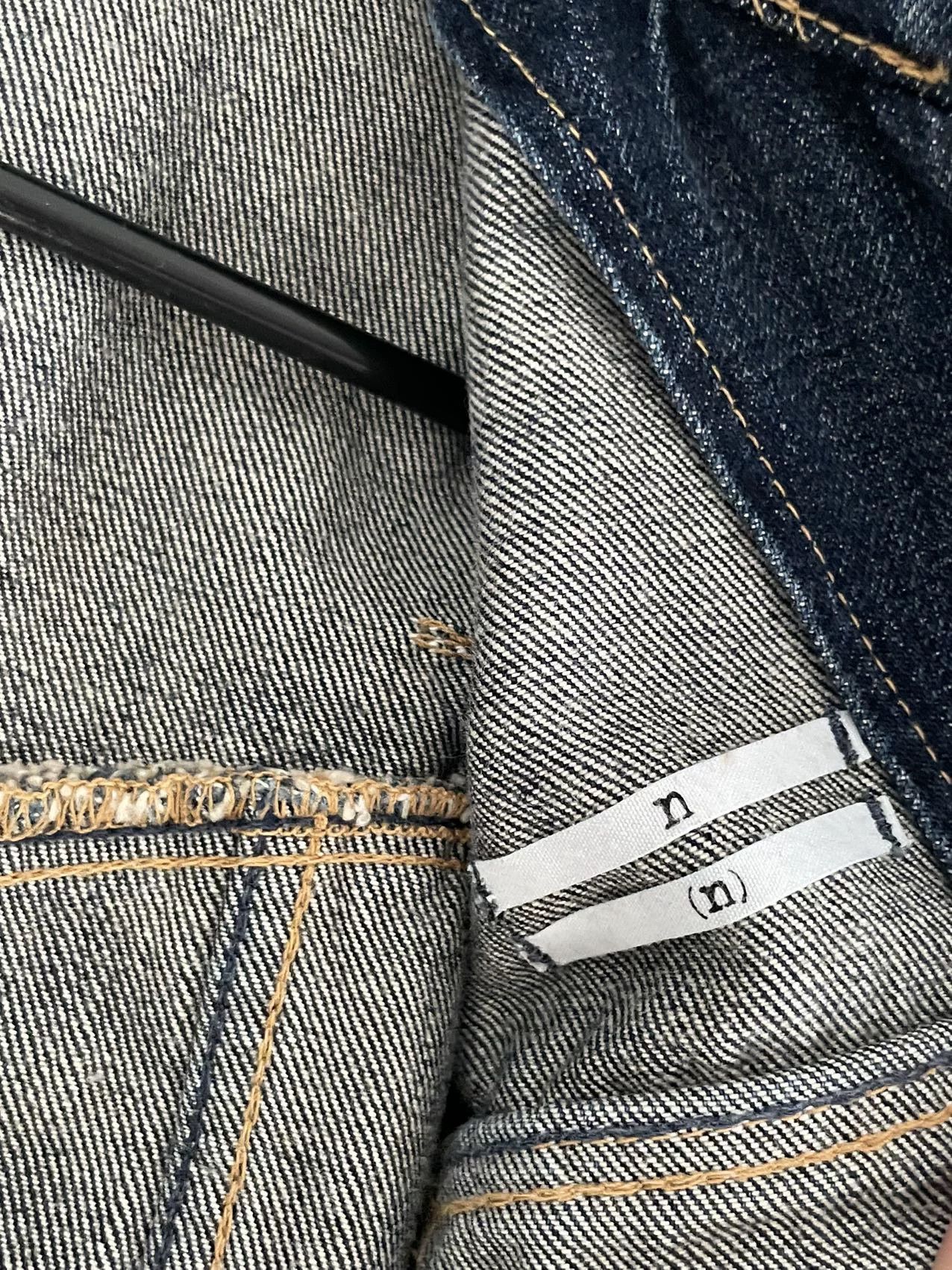 Number (N)ine Number Nine 07SS Denim Jacket Size US M / EU 48-50 / 2 - 8 Thumbnail