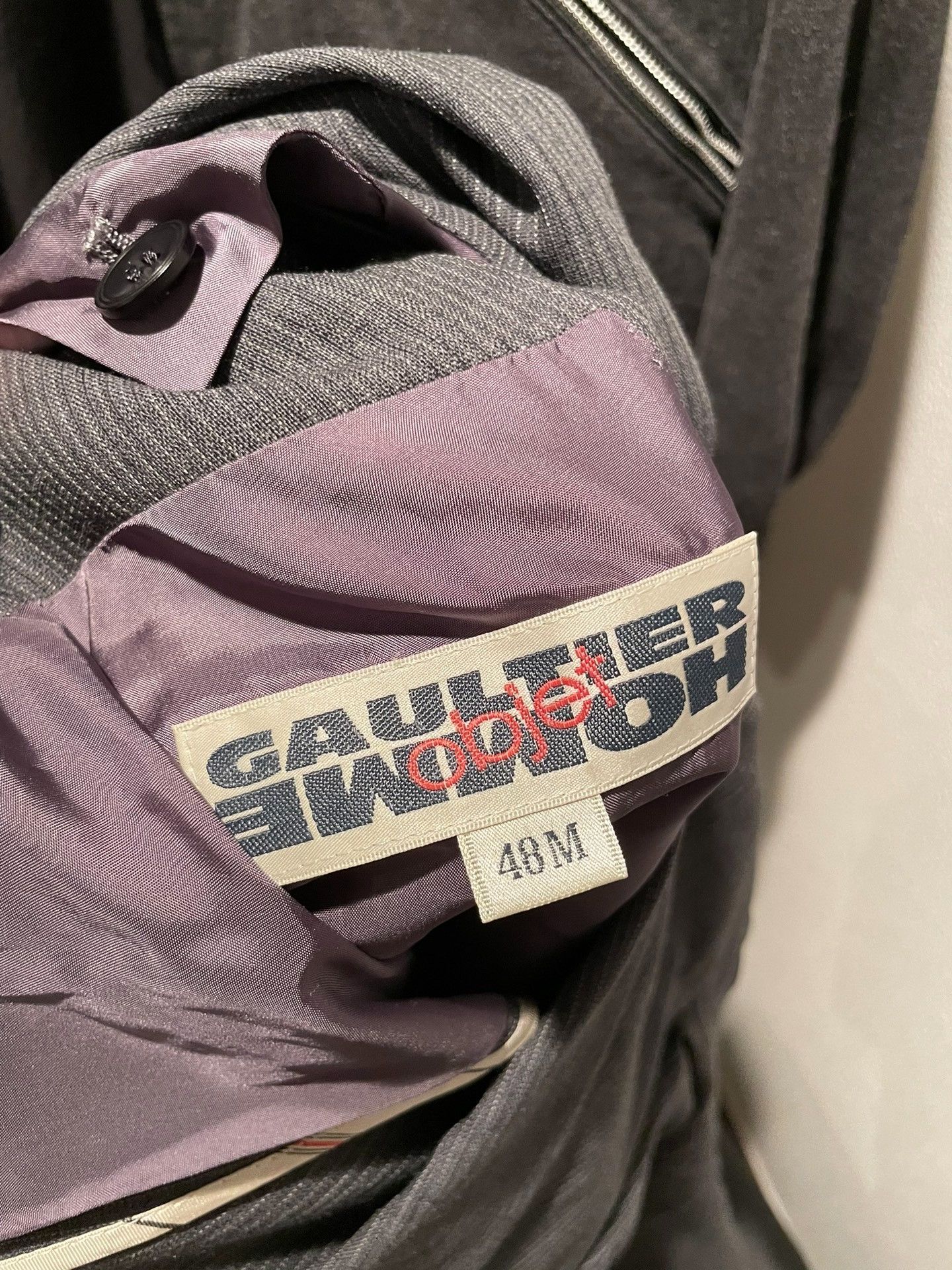 Jean Paul Gaultier Jean Paul Gaultier Objet Line Suit Set Size US M / EU 48-50 / 2 - 4 Thumbnail