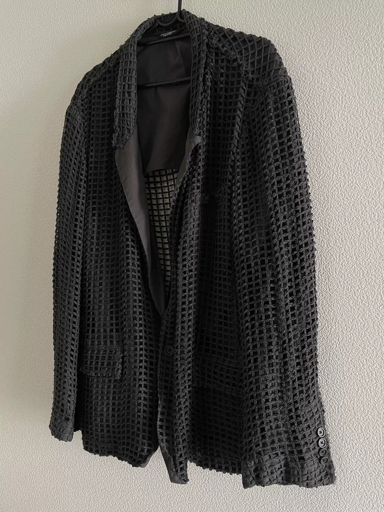 Dolce & Gabbana Dolce Gabbana Sheer Blazer Size US L / EU 52-54 / 3 - 2 Thumbnail