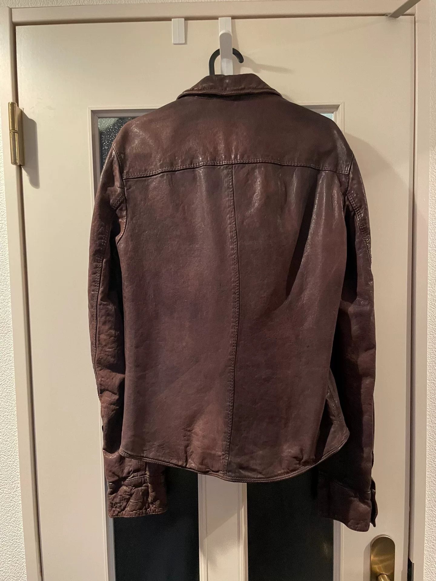 Dolce & Gabbana Dolce&Gabbana Calf Leather Jacket Size L / US 10 / IT 46 - 2 Thumbnail