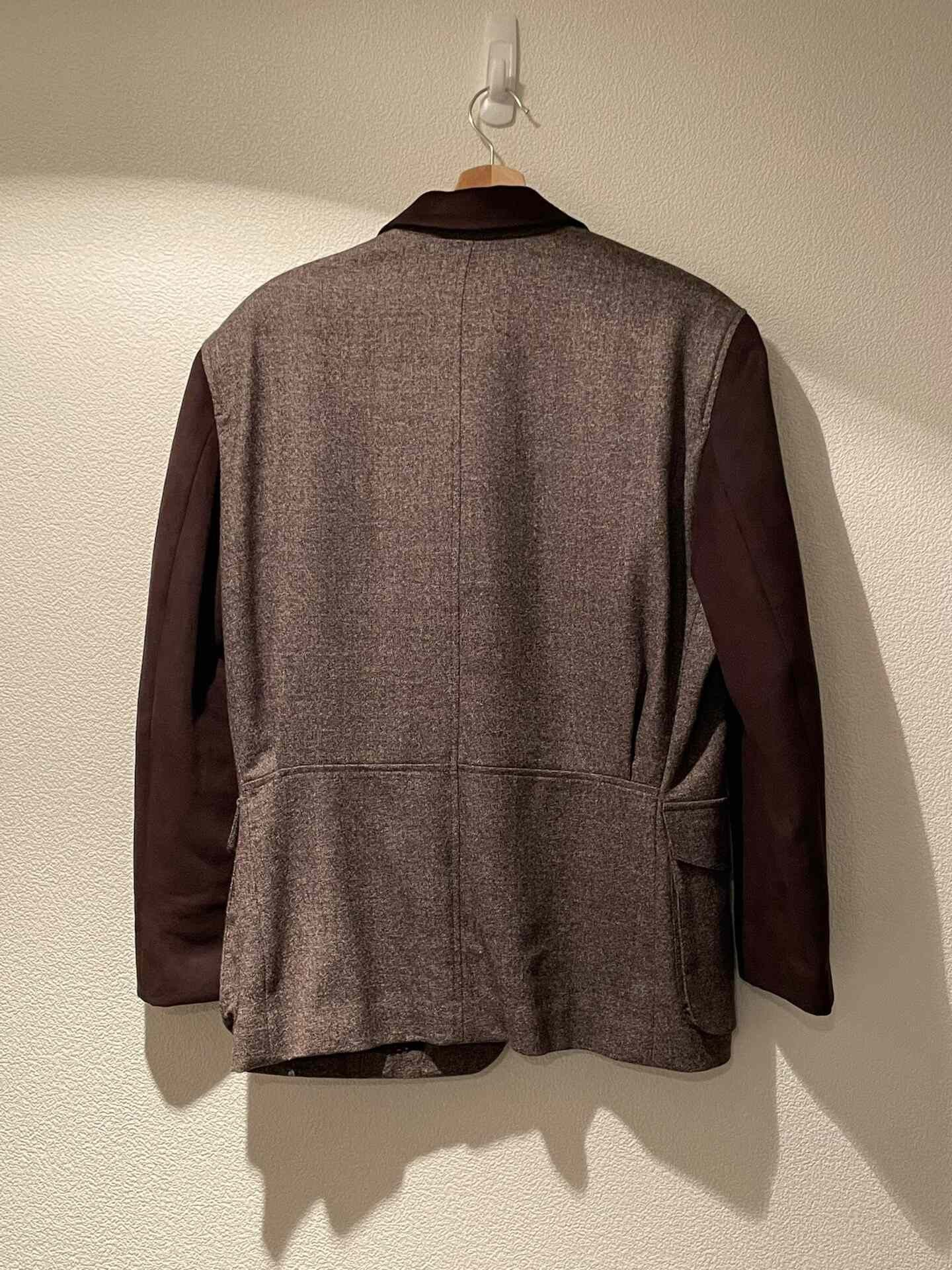 Issey Miyake Issey Miyake 80s Walnut Button Blazer Size US M / EU 48-50 / 2 - 2 Thumbnail