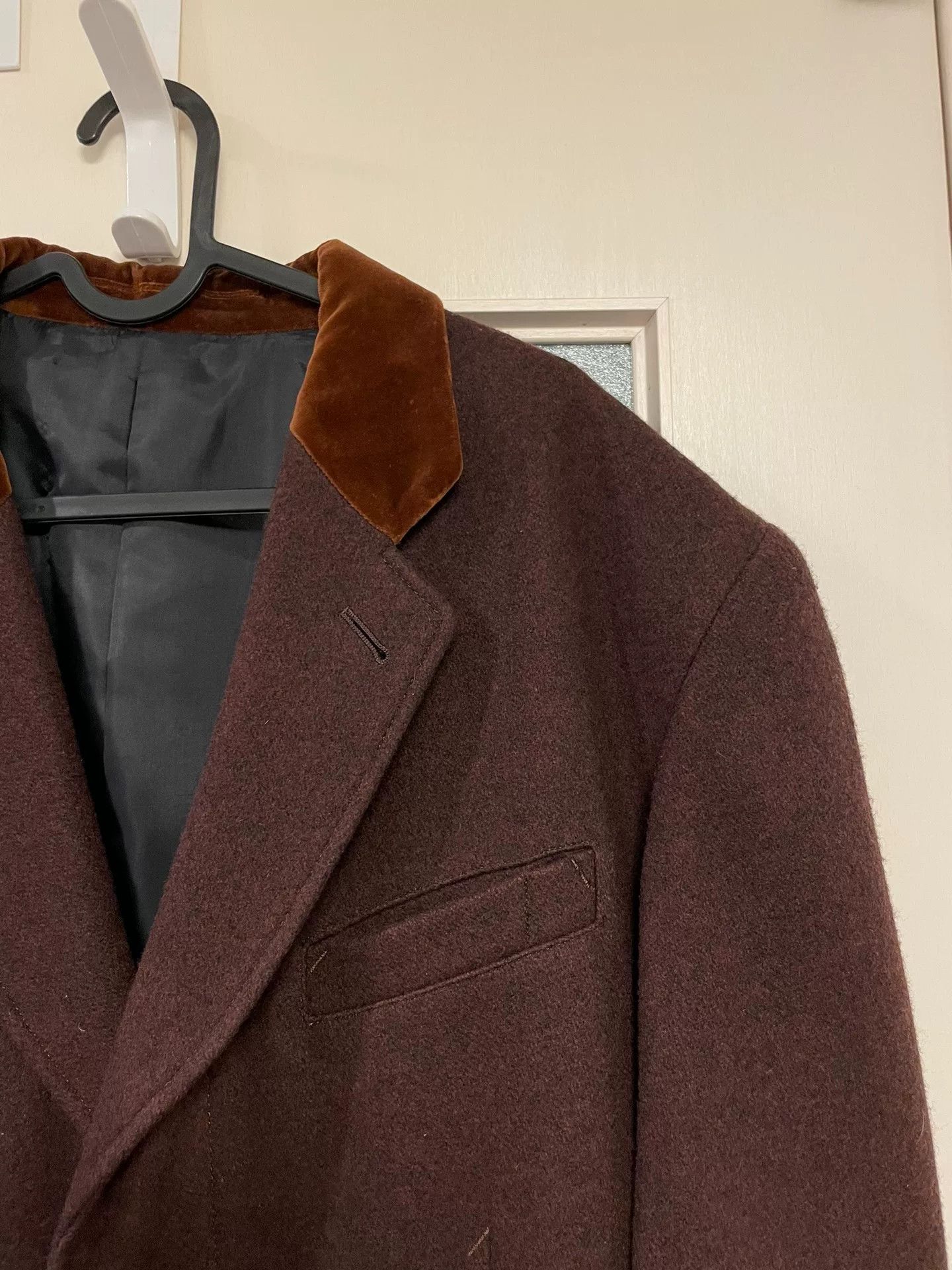 Jean Paul Gaultier Dark Brown Wool Coat