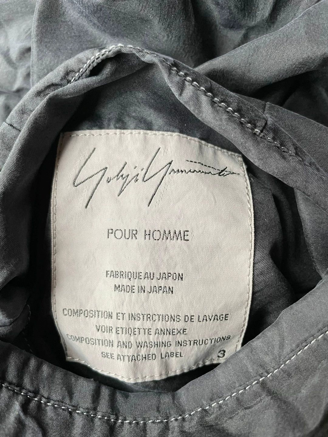 Yohji Yamamoto Yohji Yamamoto 01AW Stitch Jacket Size US L / EU 52-54 / 3 - 5 Thumbnail