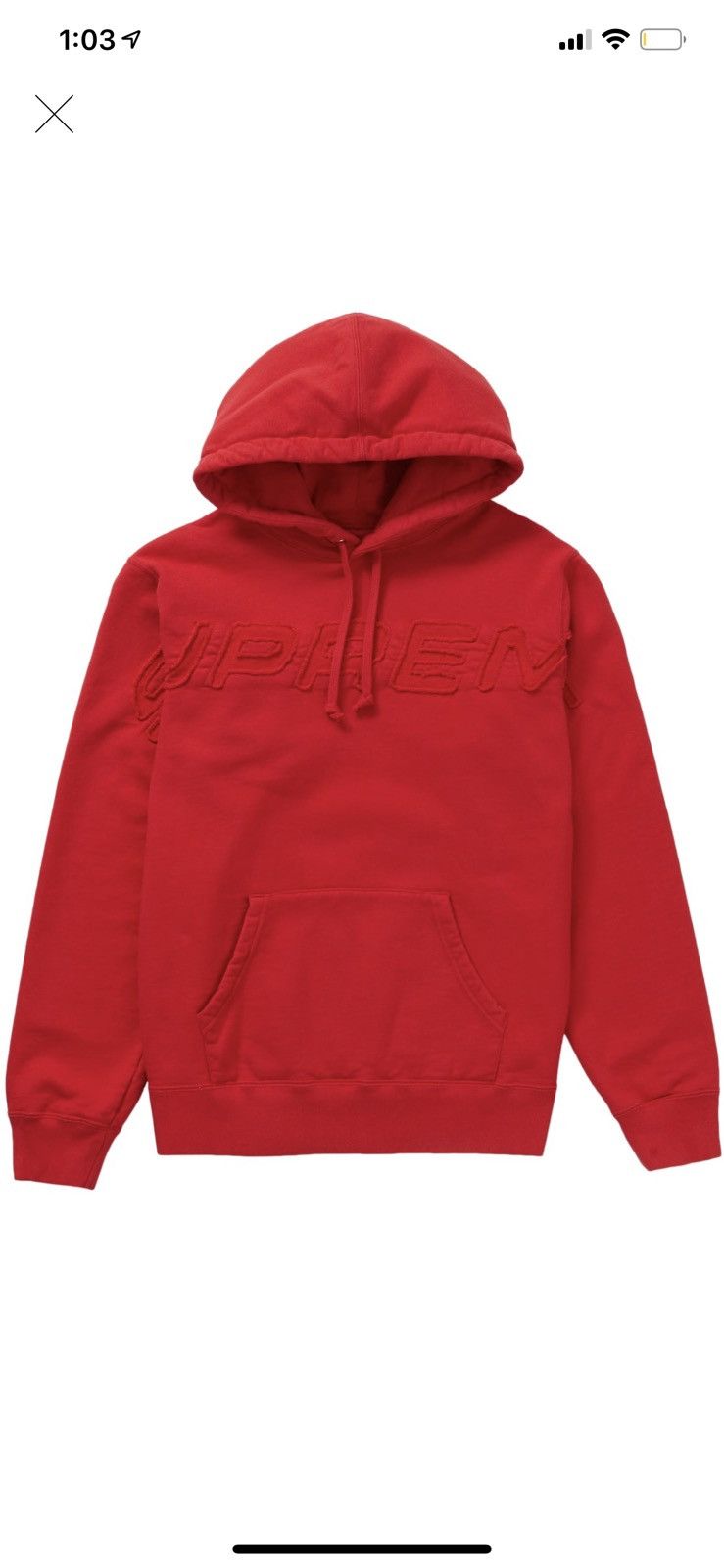 Supreme Set In Logo Hoodie Grailed