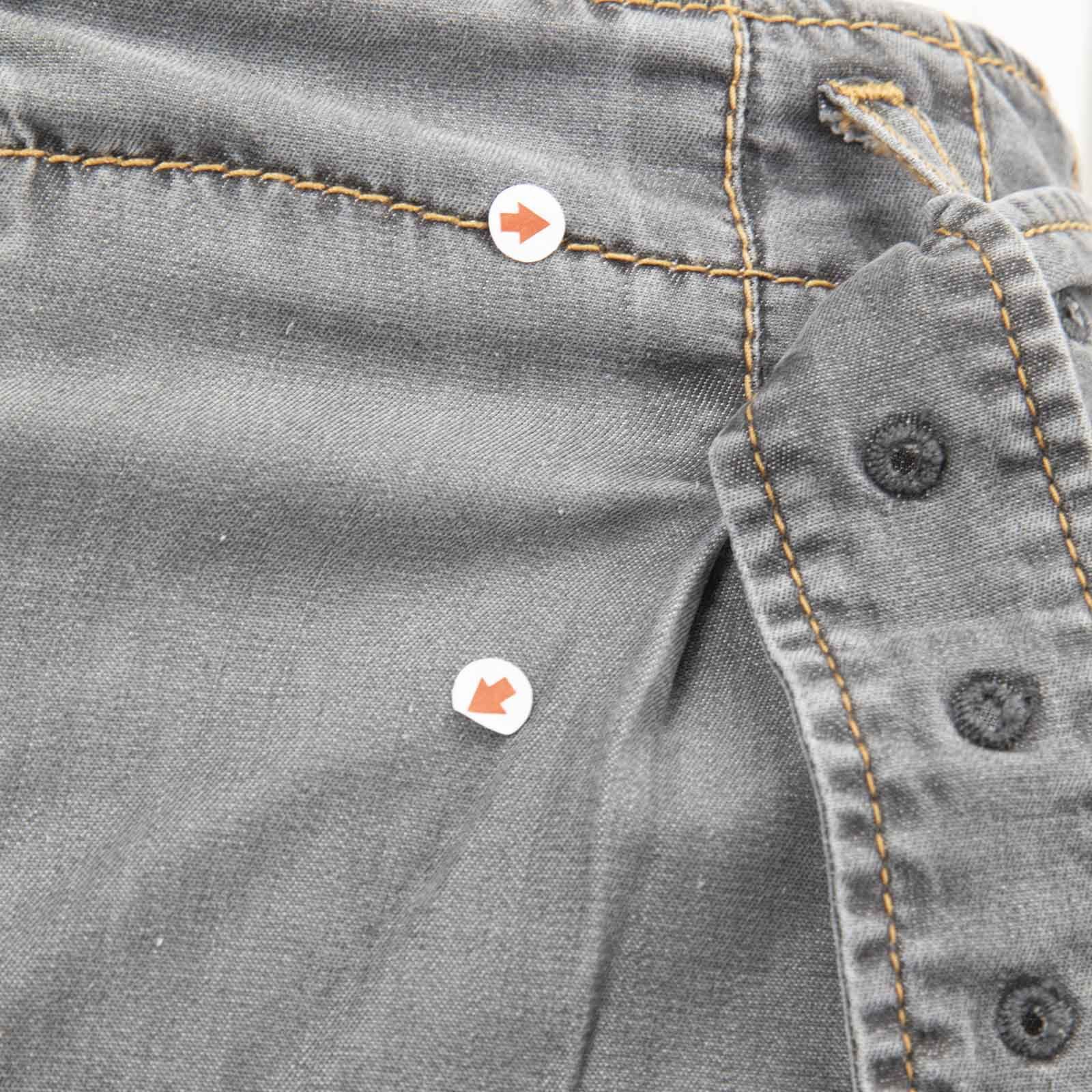 Burberry Grey Lightweight Denim Belted Jeans Size 25" / US 0 / IT 36 - 10 Thumbnail