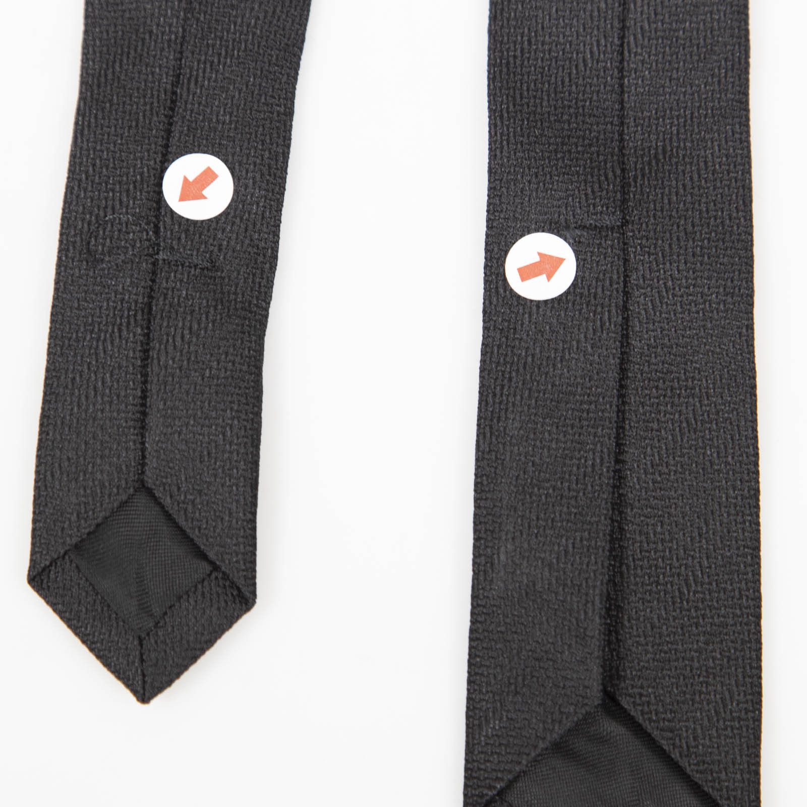 Dolce & Gabbana Black Skinny Tie Size ONE SIZE - 6 Thumbnail