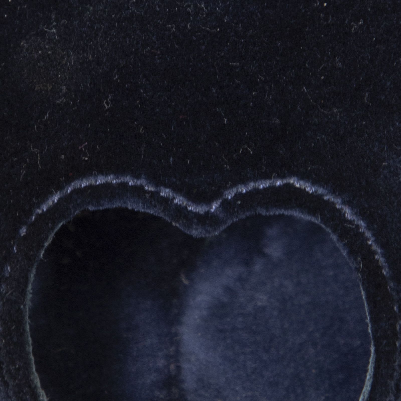Alexander McQueen Navy Velvet Peep Toe Heels Size US 10 / IT 40 - 6 Thumbnail