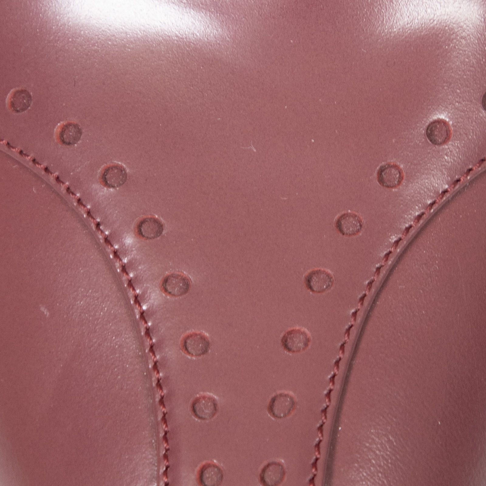 Bottega Veneta Burgundy Leather Slingback Heels Size US 10 / IT 40 - 5 Thumbnail