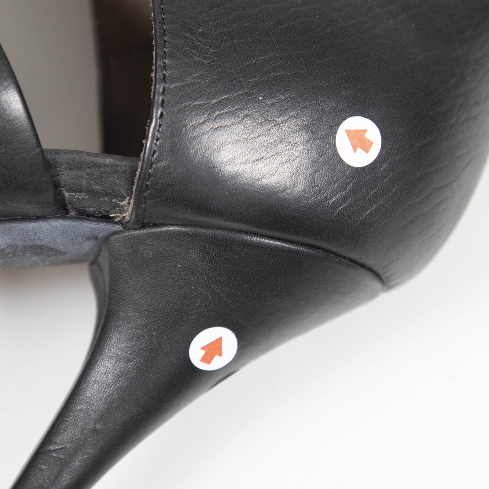 Lanvin Black Leather Cutout Ankle Boots Size US 9 / IT 39 - 14 Thumbnail