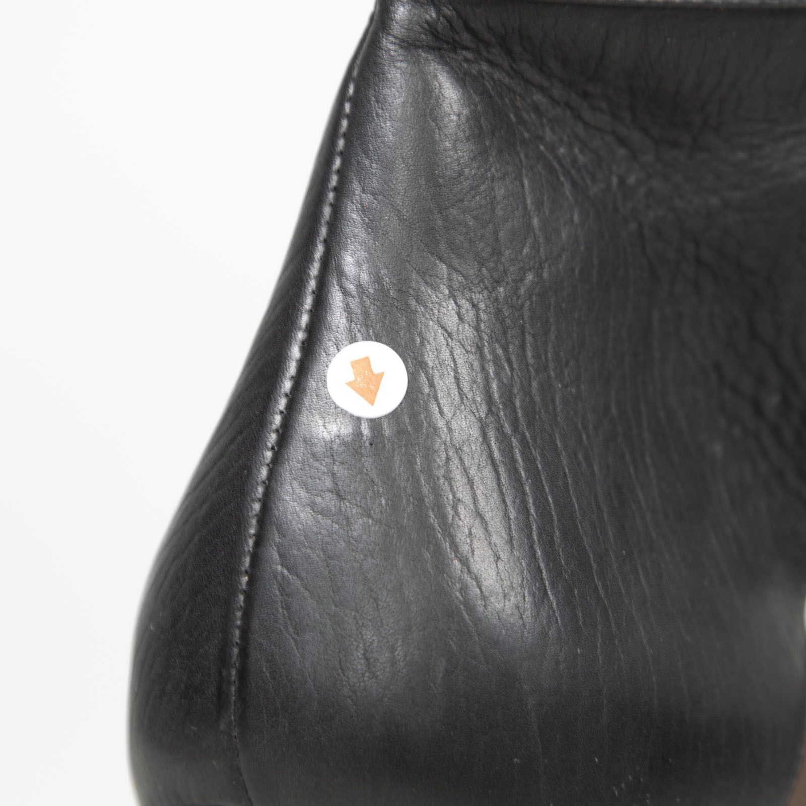Lanvin Black Leather Cutout Ankle Boots Size US 9 / IT 39 - 16 Thumbnail