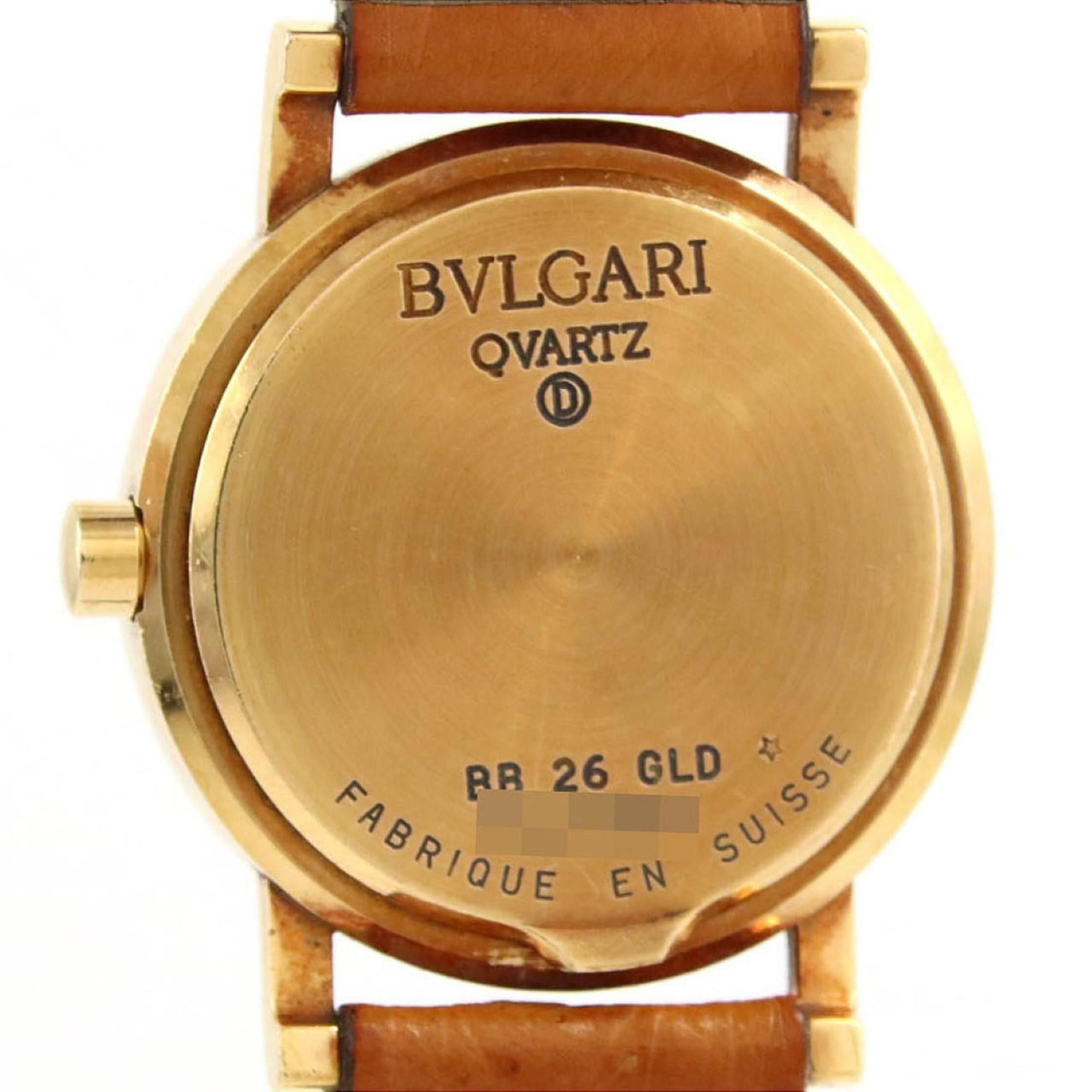 Bvlgari Bulgari YG BB26GL BB26GLD Quartz Watch Size ONE SIZE - 5 Thumbnail