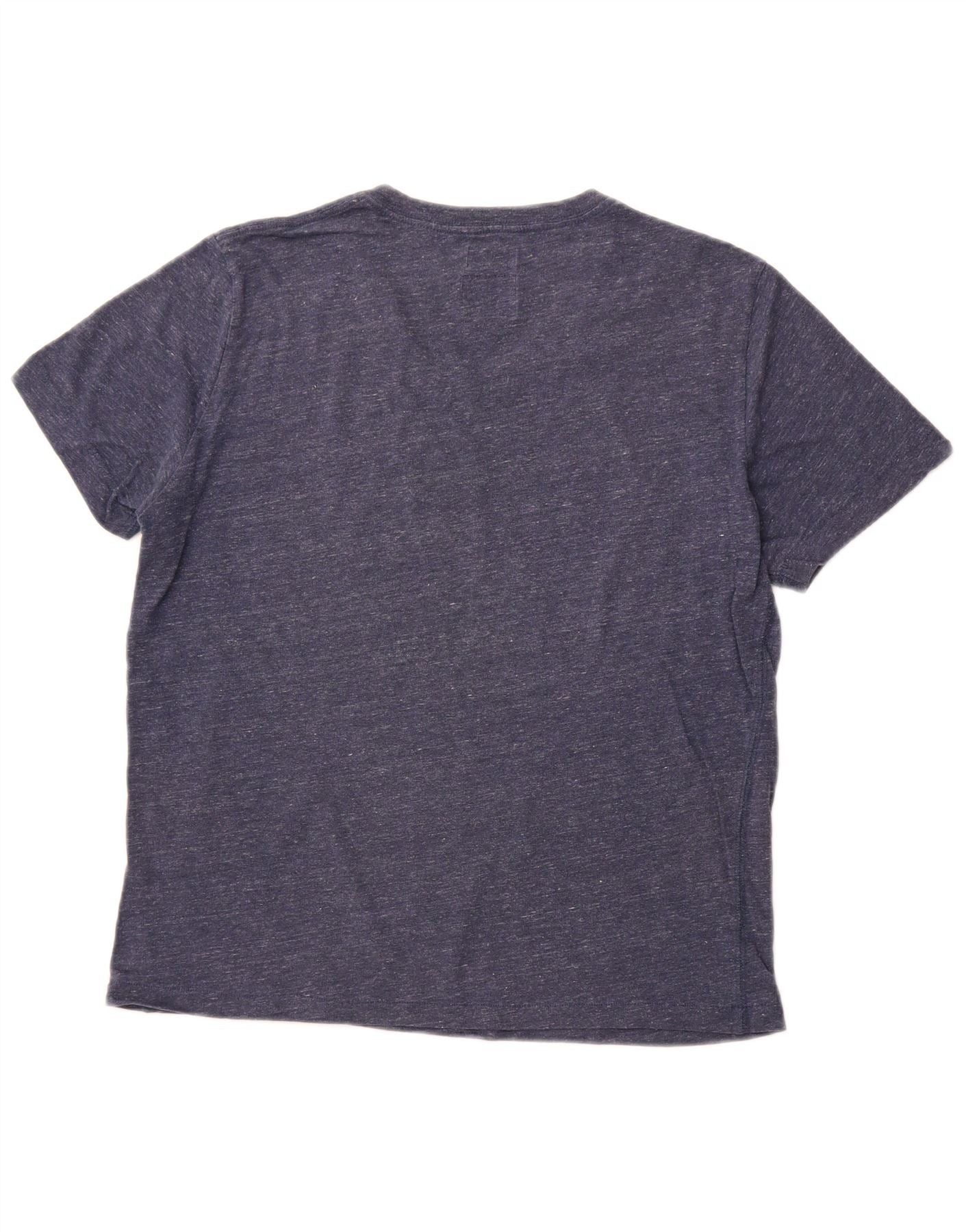 Diesel Mens T-Shirt Top Small Navy Blue Flecked Size US S / EU 44-46 / 1 - 2 Thumbnail