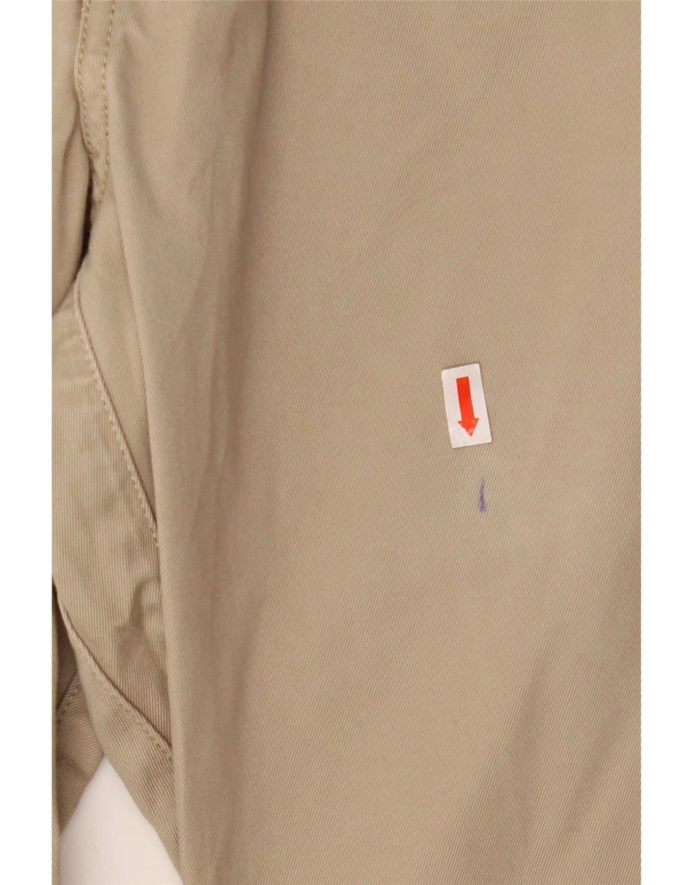 Carhartt Womens Slim Chino Trousers W28 L32 Beige Cotton Size 24" / US 00 / IT 34 - 3 Thumbnail