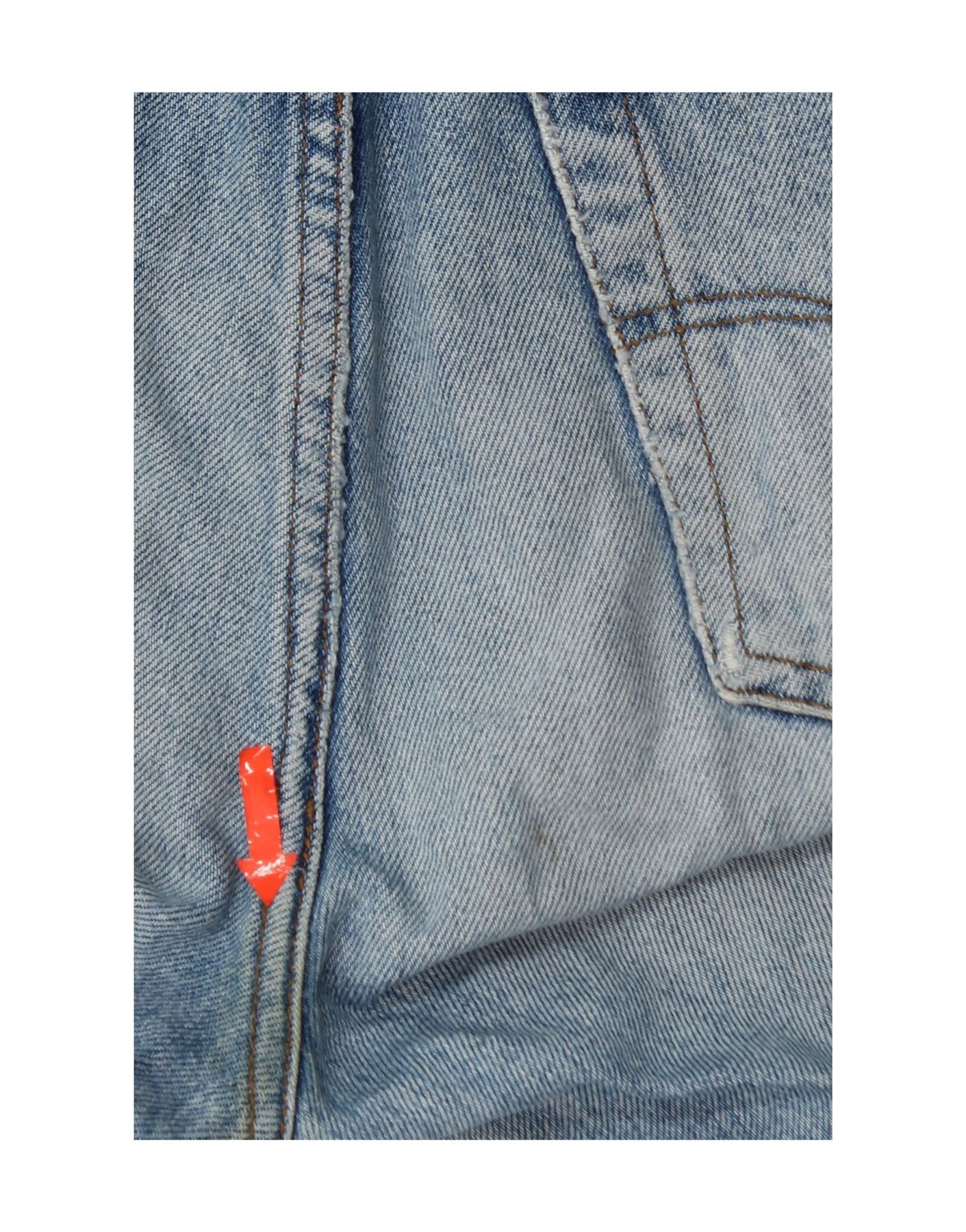 Diesel Mens Straight Jeans W30 L33 Blue Cotton Size US 30 / EU 46 - 3 Thumbnail