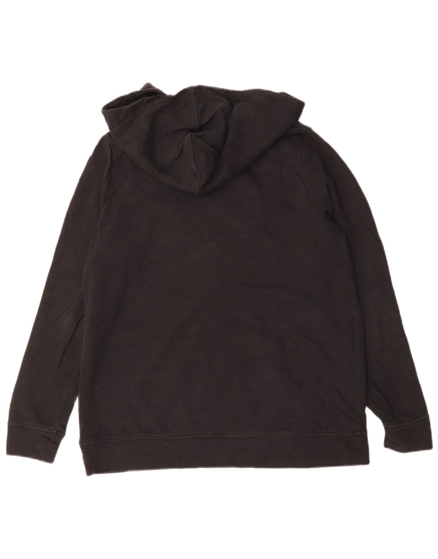 Ralph Lauren Womens Overd Zip Neck Hoodie Jumper UK 10 Small Black Size ONE SIZE - 2 Thumbnail