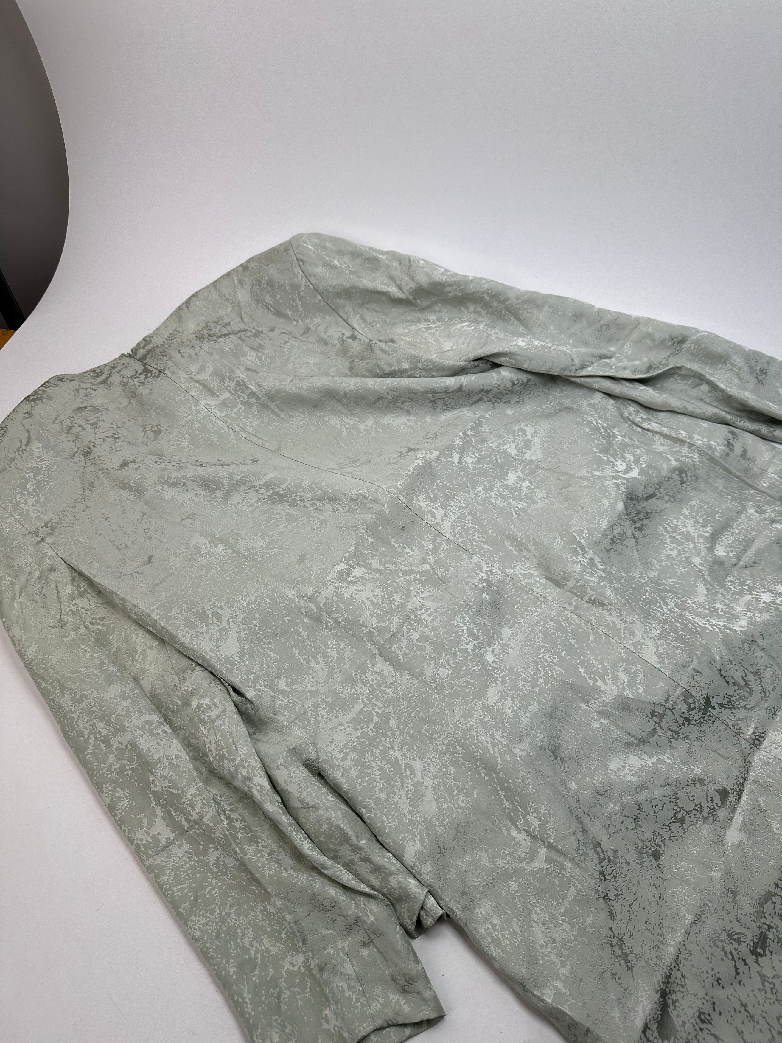 Givenchy Vintage Abstract Dress Grey Turquoise L Size L / US 10 / IT 46 - 11 Thumbnail
