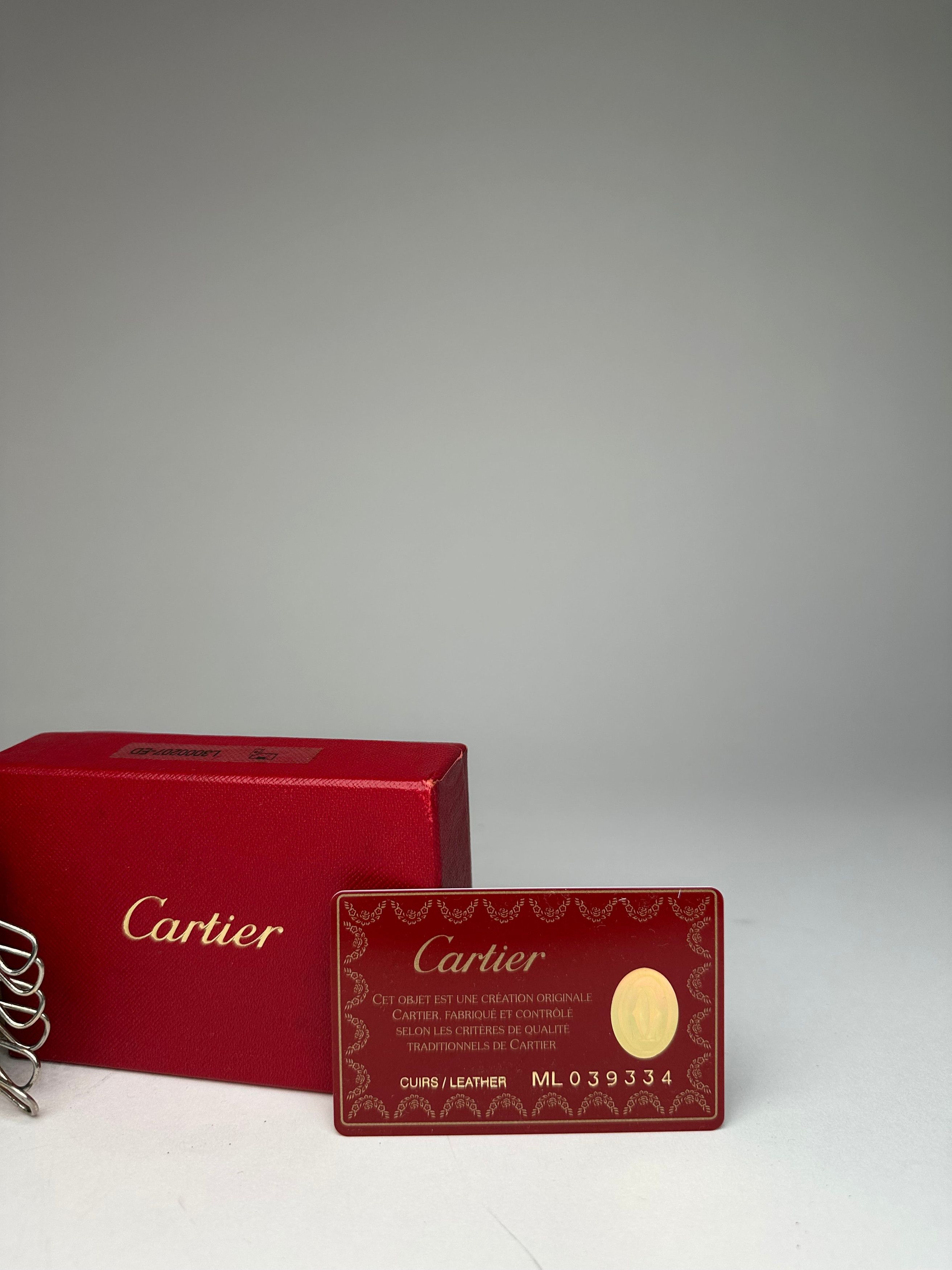 Cartier Vintage Panthere Patent Leather Card Holder / Key Holder Bla Size ONE SIZE - 4 Thumbnail