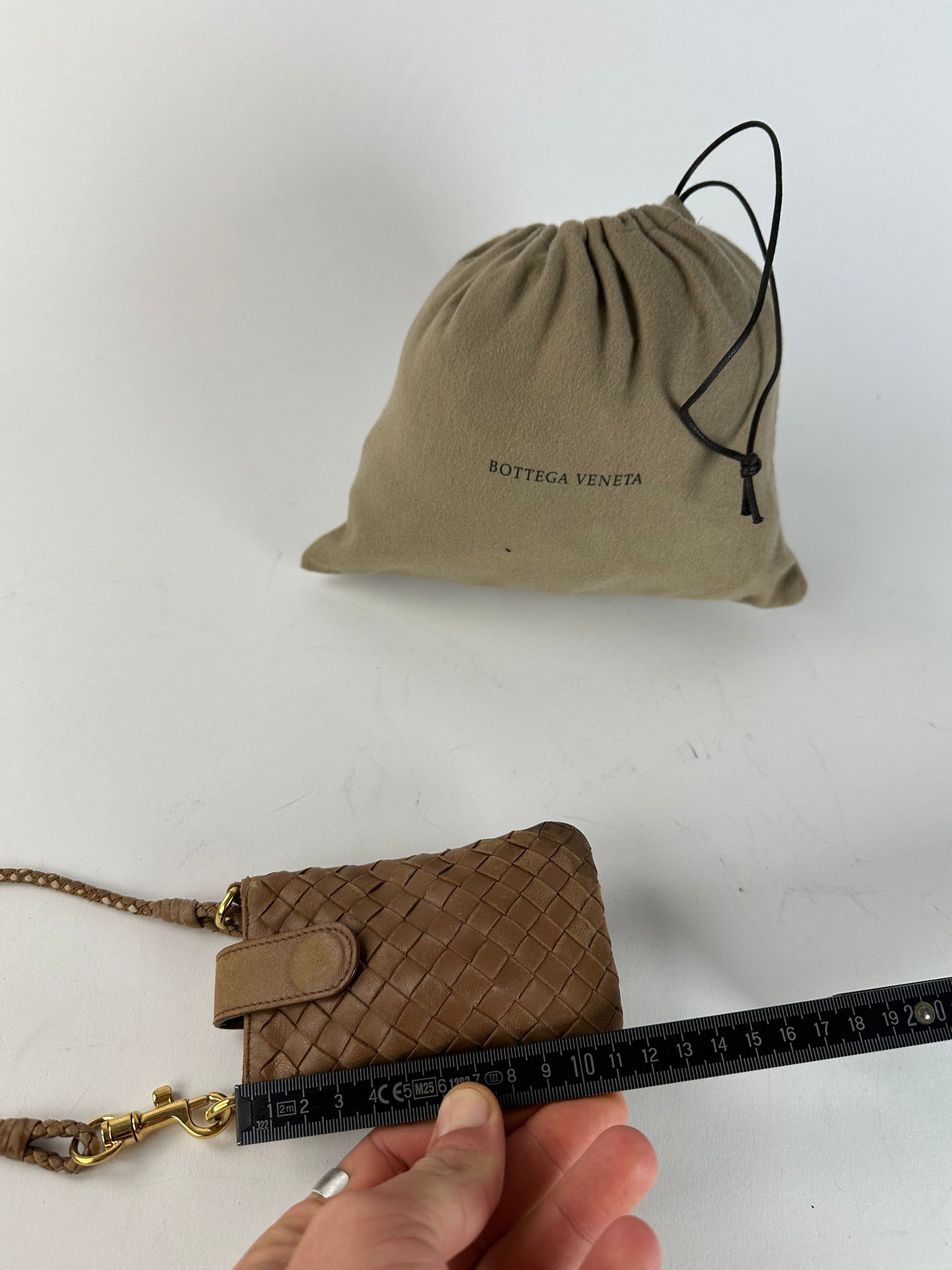 Bottega Veneta Vintage Intrecciato Leather Mini Bag Brown Size ONE SIZE - 11 Thumbnail