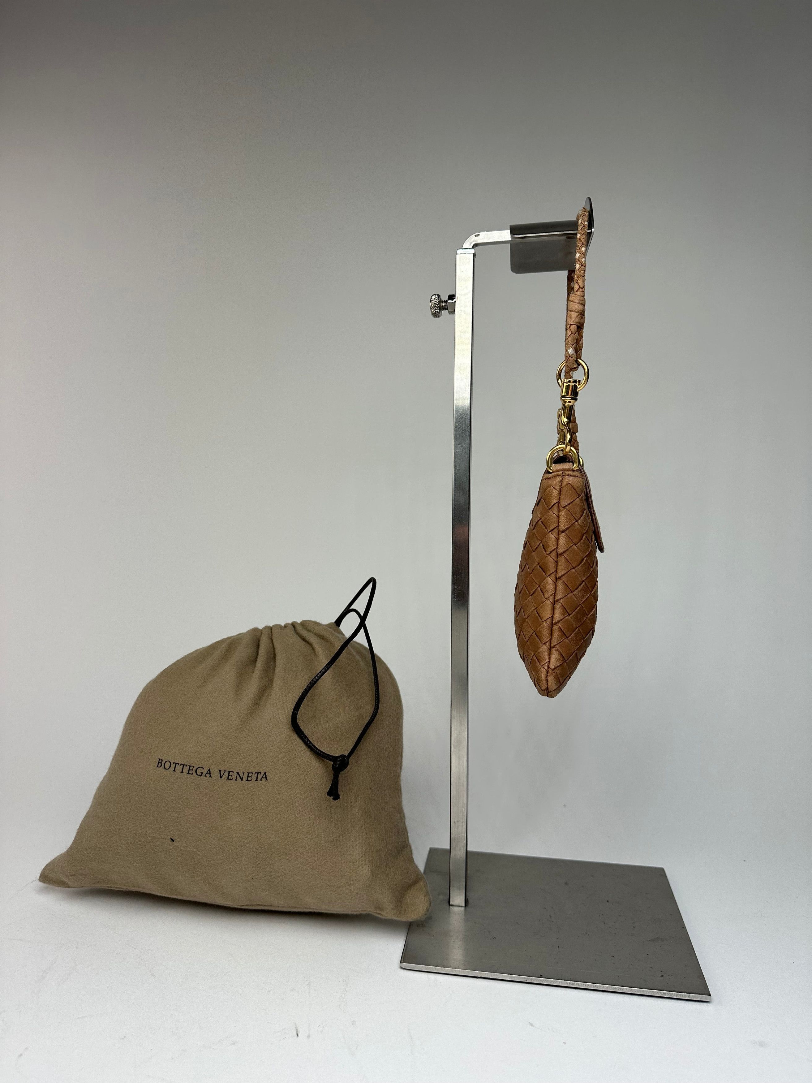 Bottega Veneta Vintage Intrecciato Leather Mini Bag Brown Size ONE SIZE - 6 Thumbnail