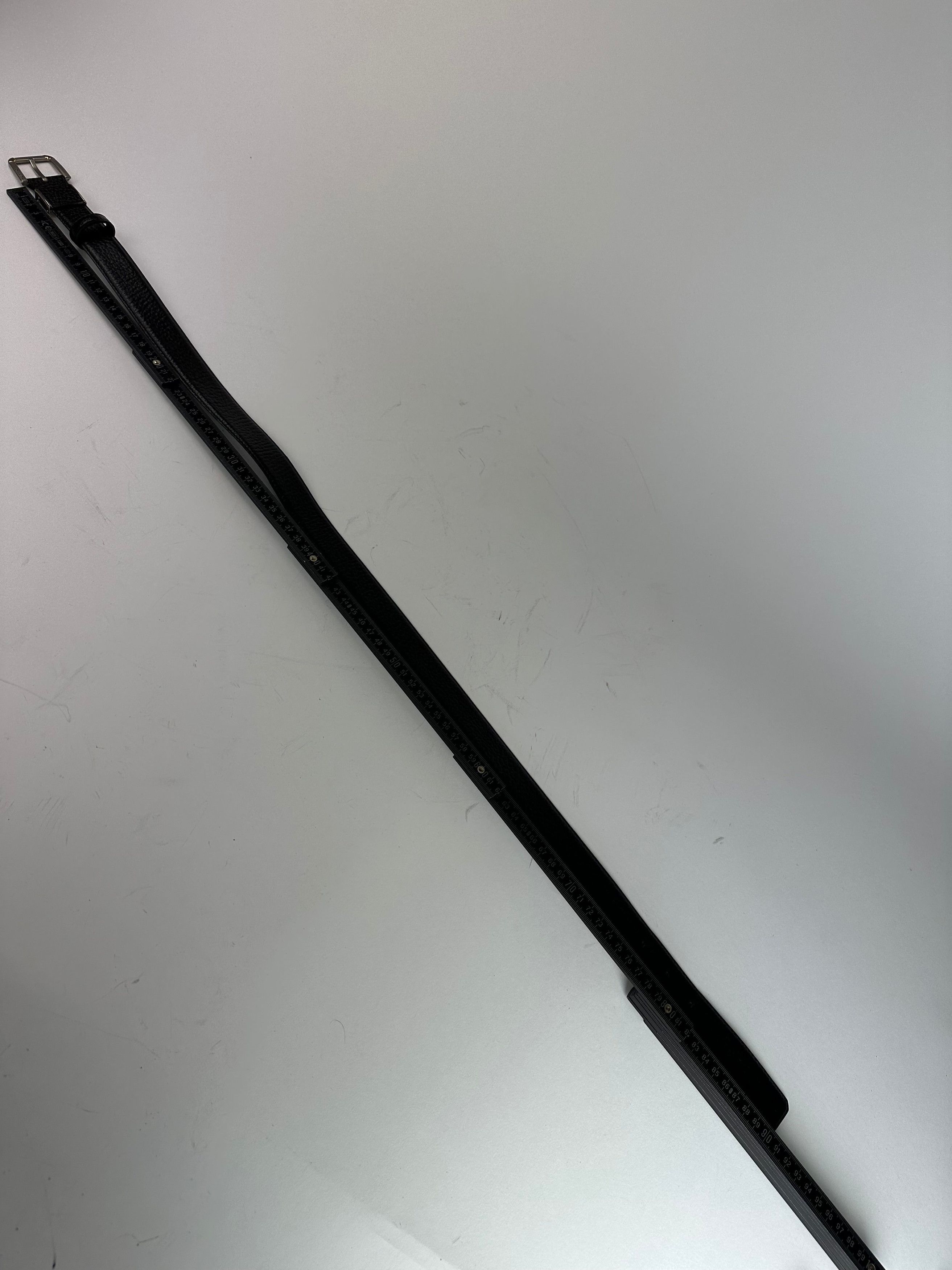 Dior Vintage Leather Belt Black Size ONE SIZE - 10 Thumbnail
