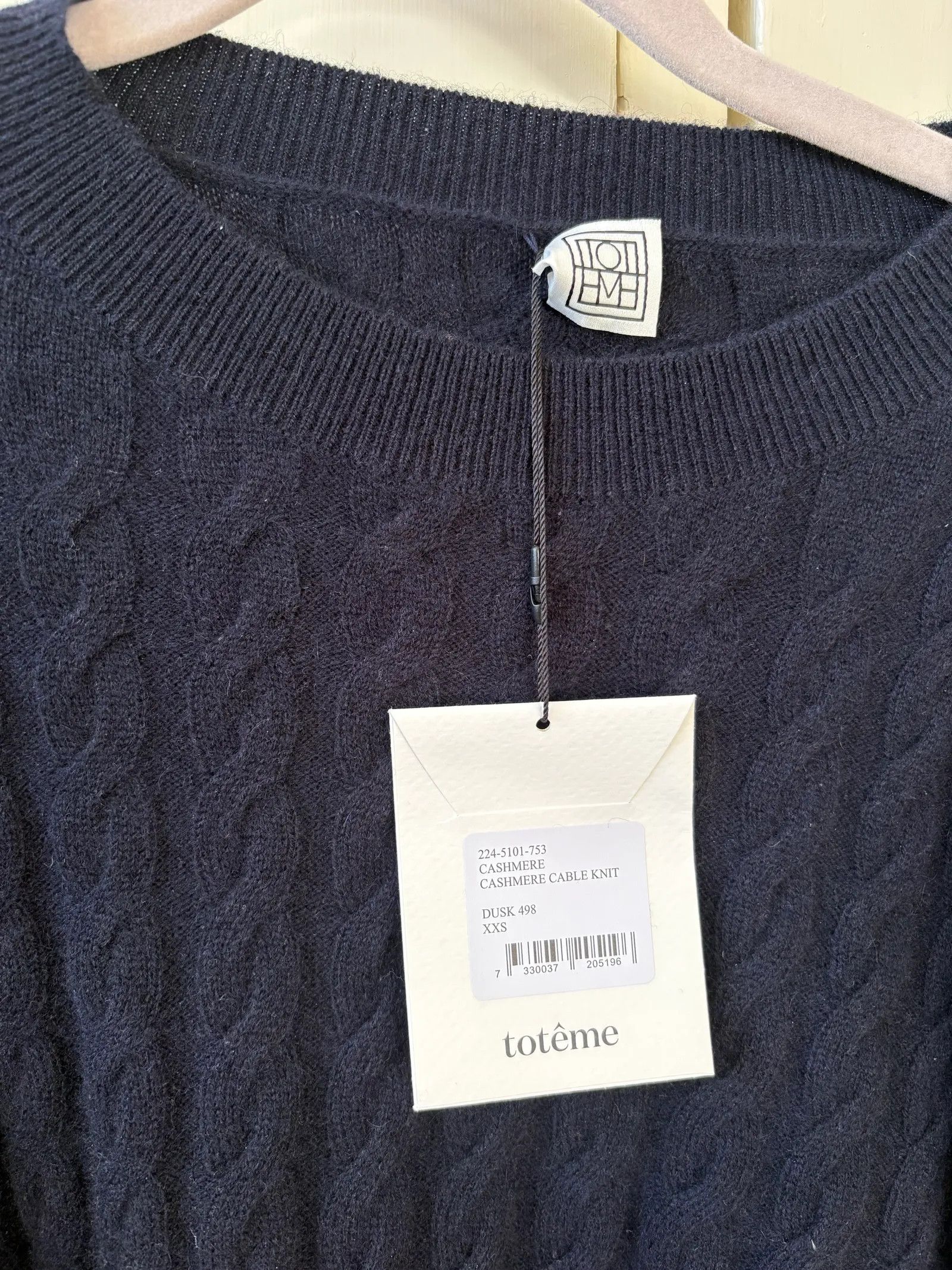Toteme Toteme Cashmere cable knit Sweater Size XXS / US 00 / IT 34 - 3 Thumbnail