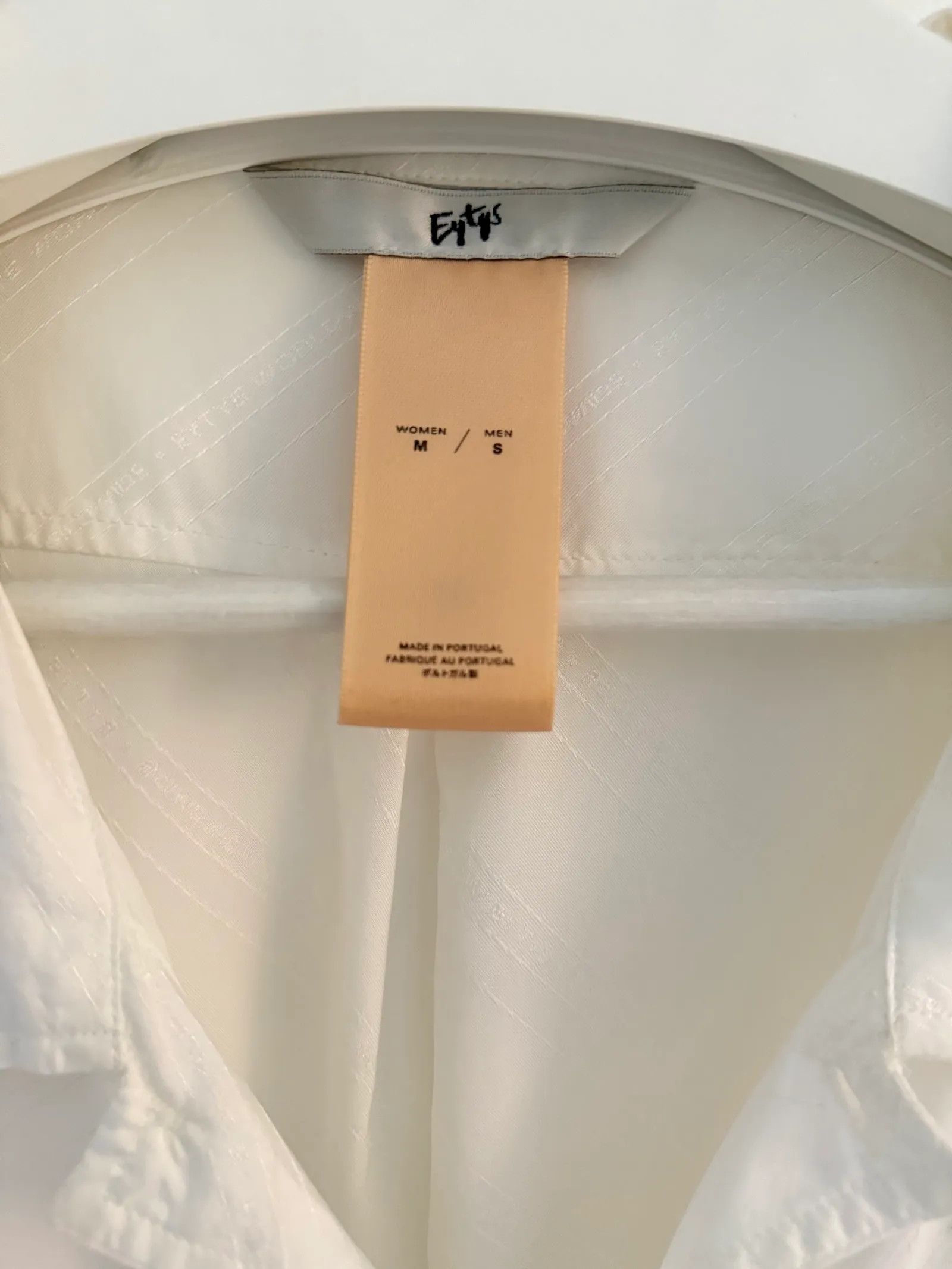 Eytys Eytys Daytona Monogram White Shirt Size M / US 6-8 / IT 42-44 - 4 Thumbnail