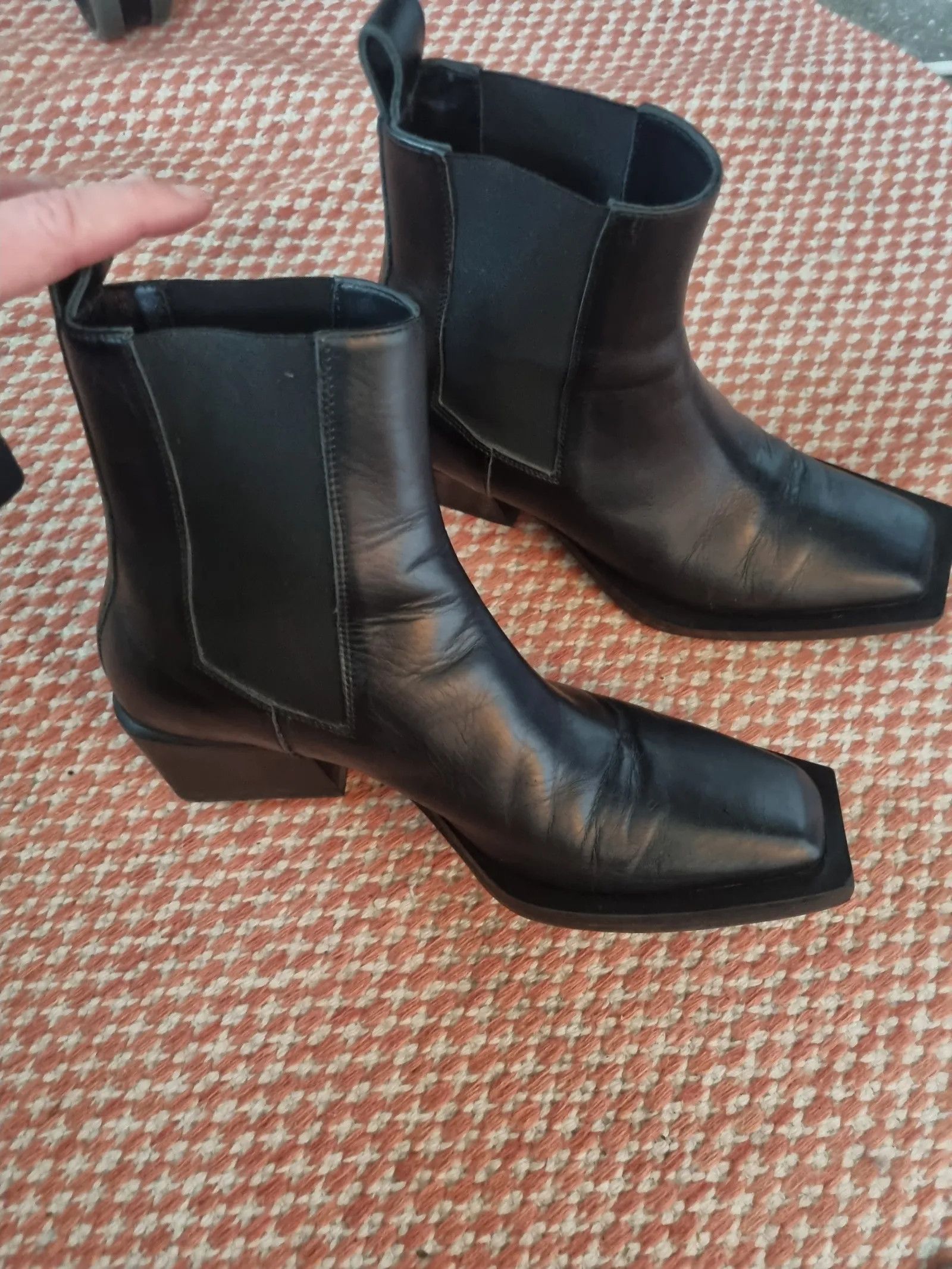 Dagmar House Of Dagmar Square toe Chelsea boots Boots Size US 9 / IT 39 - 3 Thumbnail