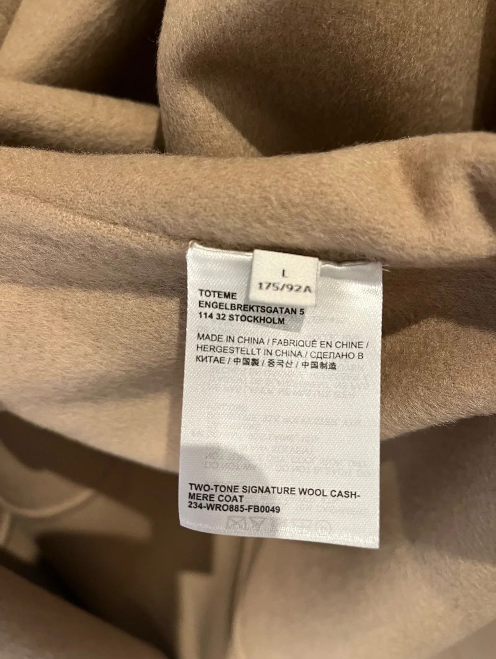 Toteme Toteme Coat Size L / US 10 / IT 46 - 6 Thumbnail