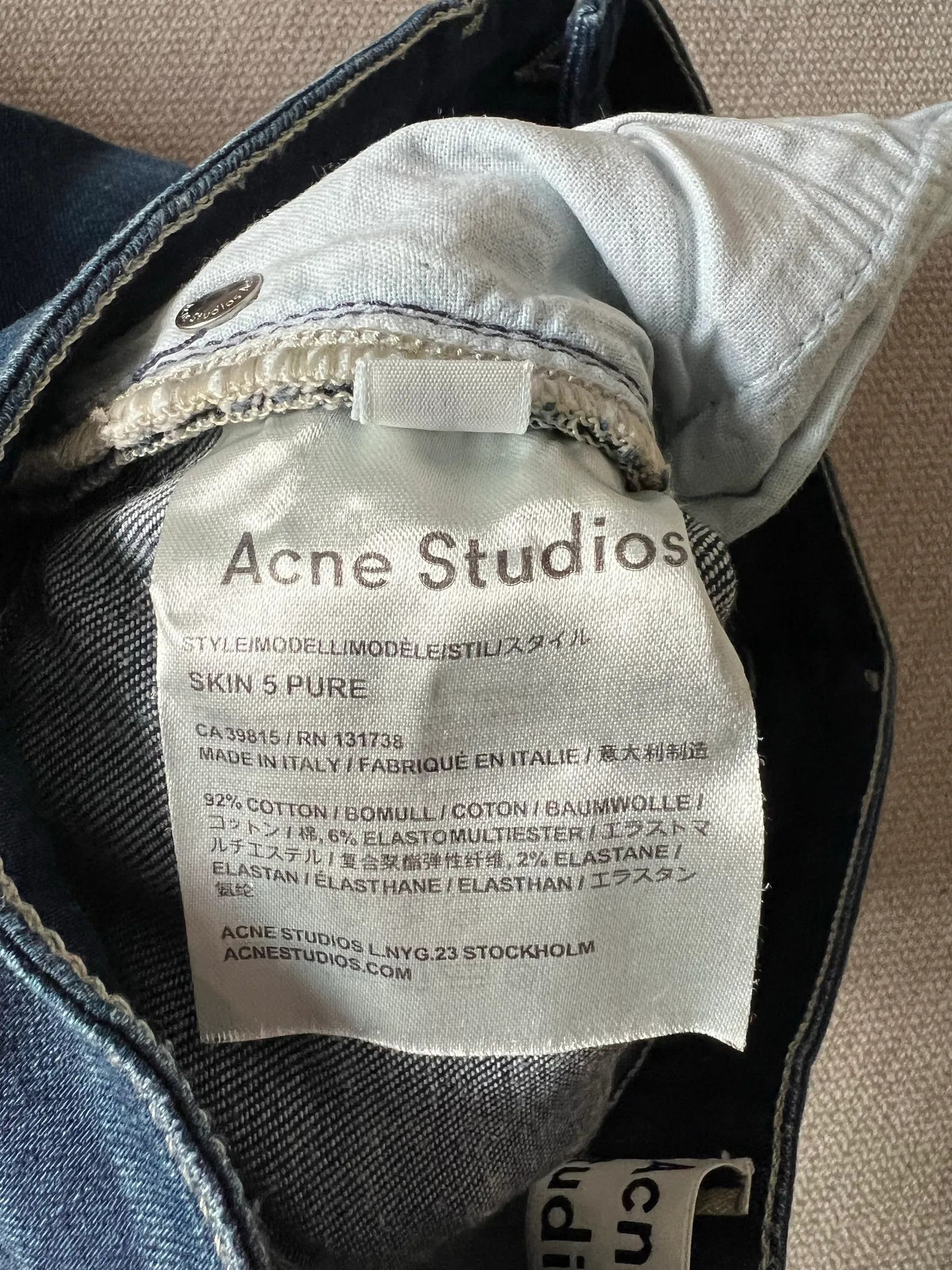 Acne Studios Acne Studios Jeans Size 25" / US 0 / IT 36 - 4 Thumbnail