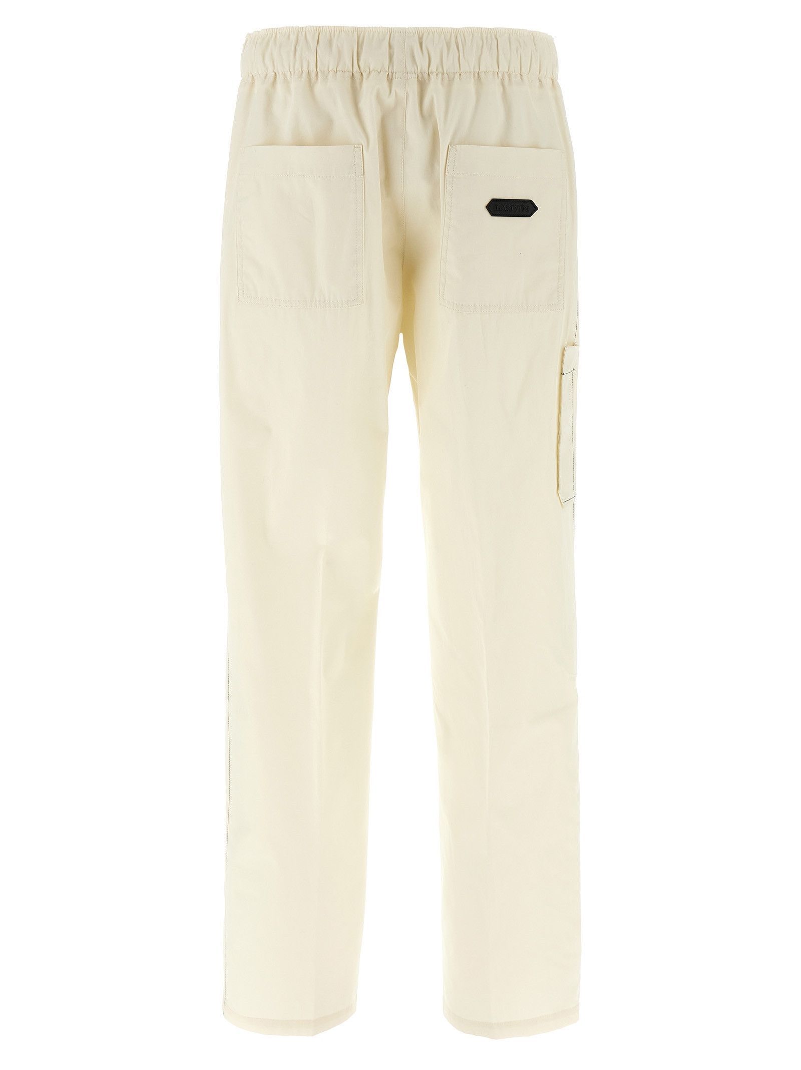 Lanvin Cotton Trousers Size US 34 / EU 50 - 2 Thumbnail